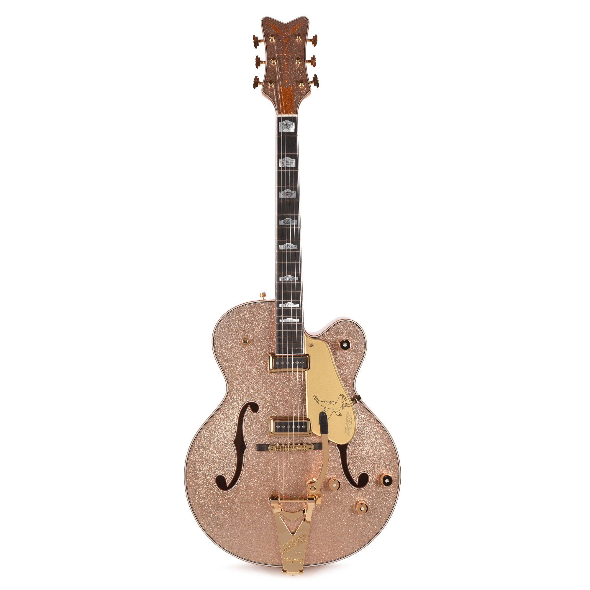Gretsch Custom Shop G6136-55 Falcon NOS Aged Champagne Sparkle Master Built by Chad Henrichsen Electric Guitars / Semi-Hollow