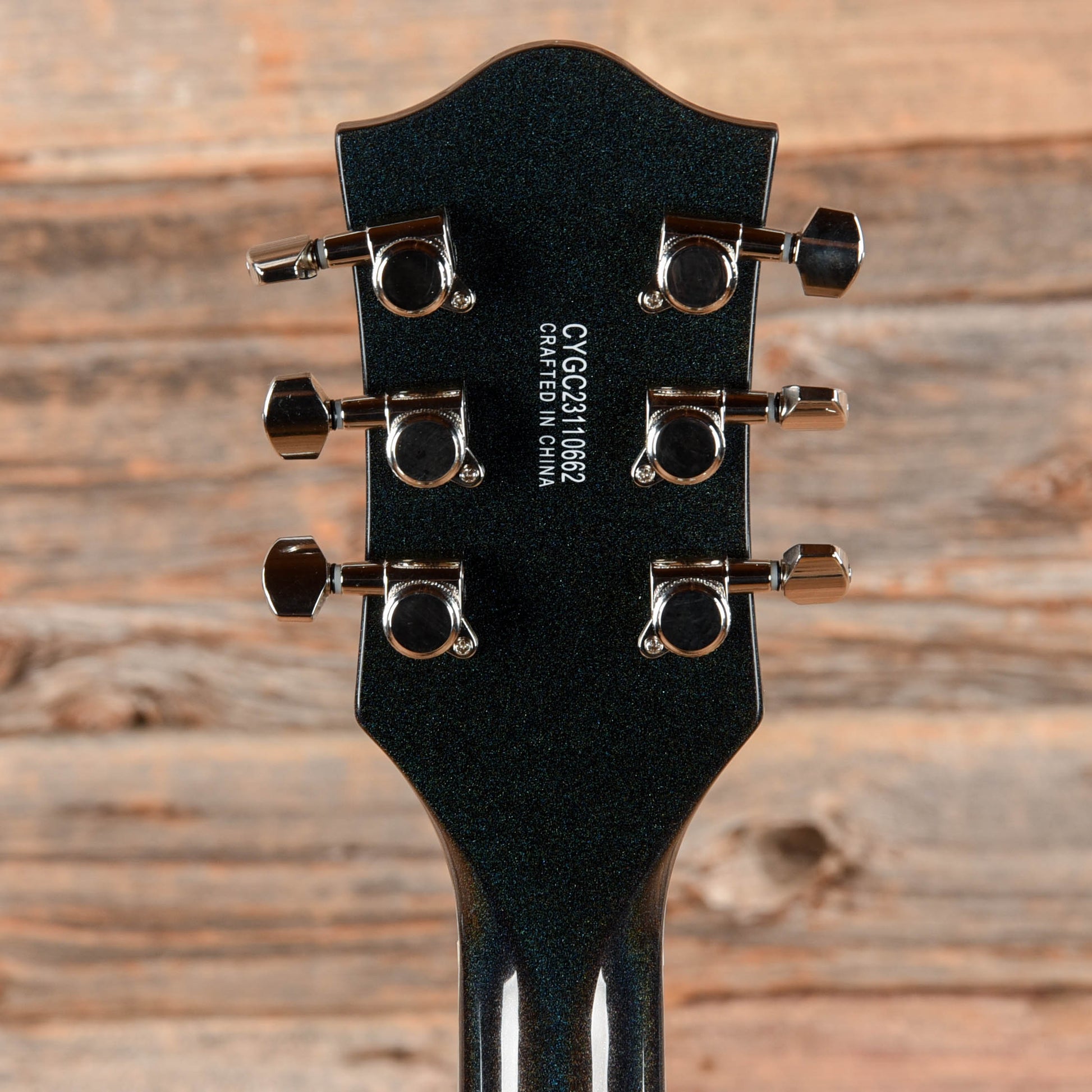 Gretsch Electromatic John Gourley Broadkaster Center Block Iridescent Black Electric Guitars / Semi-Hollow