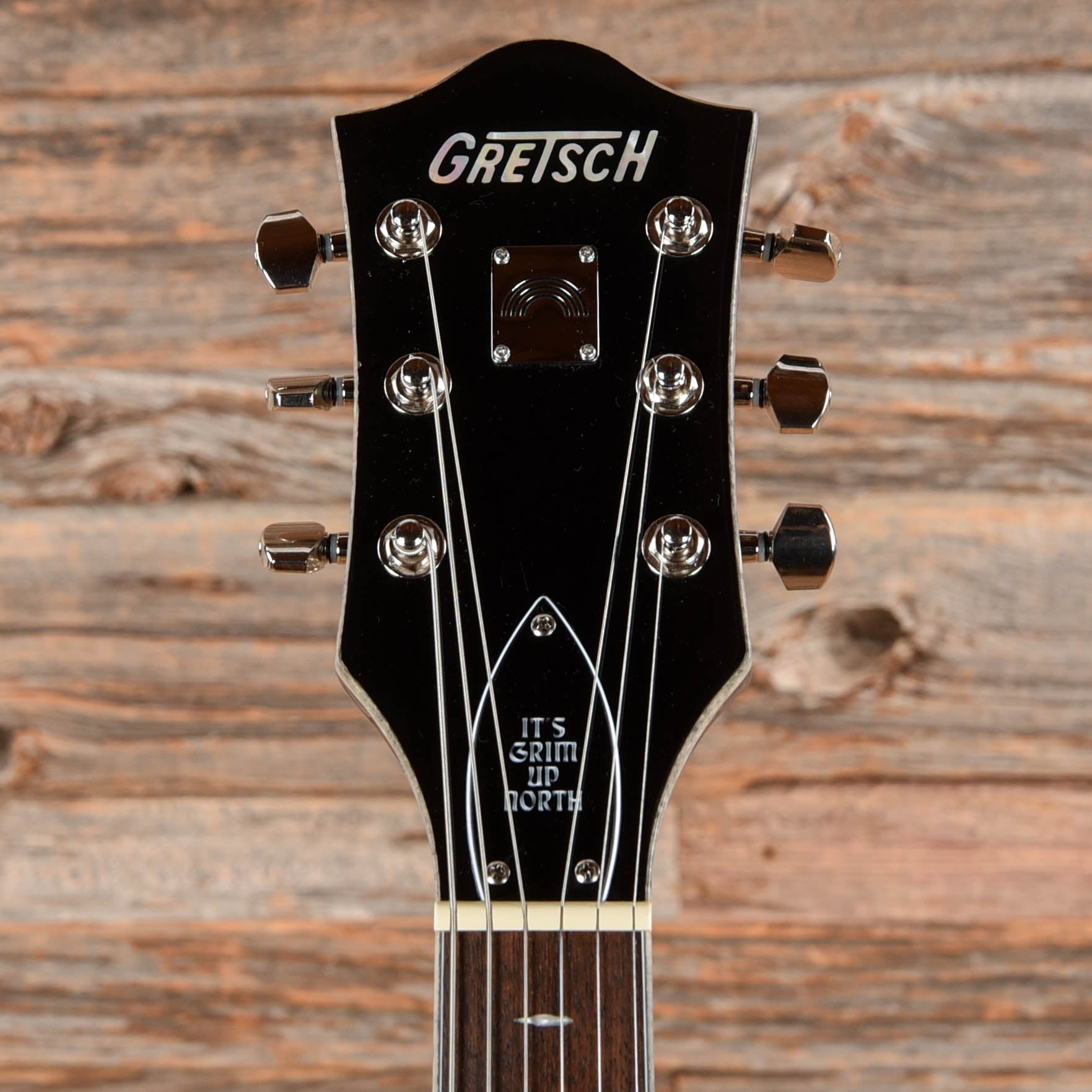 Gretsch Electromatic John Gourley Broadkaster Center Block Iridescent Black Electric Guitars / Semi-Hollow