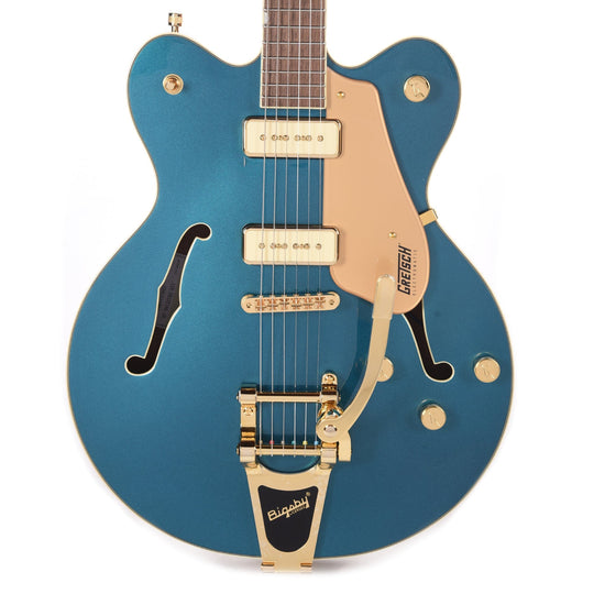 Gretsch Electromatic Pristine LTD Center Block Double-Cut with Bigsby Petrol Electric Guitars / Semi-Hollow