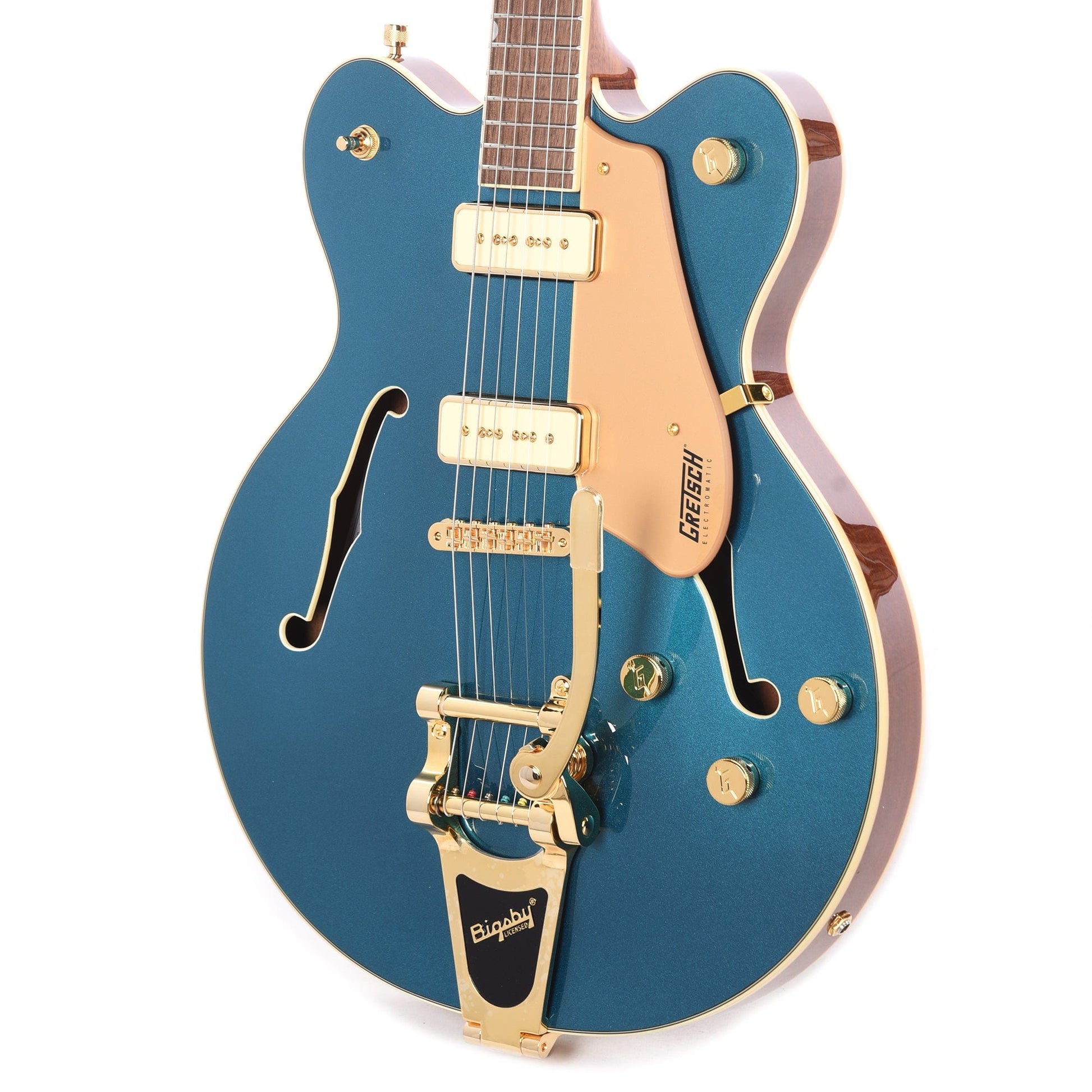 Gretsch Electromatic Pristine LTD Center Block Double-Cut with Bigsby Petrol Electric Guitars / Semi-Hollow