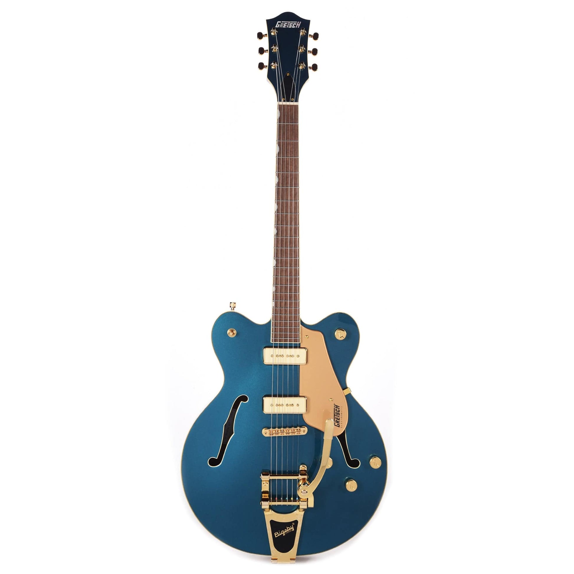 Gretsch Electromatic Pristine LTD Center Block Double-Cut with Bigsby Petrol Electric Guitars / Semi-Hollow