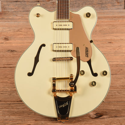 Gretsch Electromatic Pristine LTD Center Block Double-Cut with Bigsby White Gold 2024 Electric Guitars / Semi-Hollow