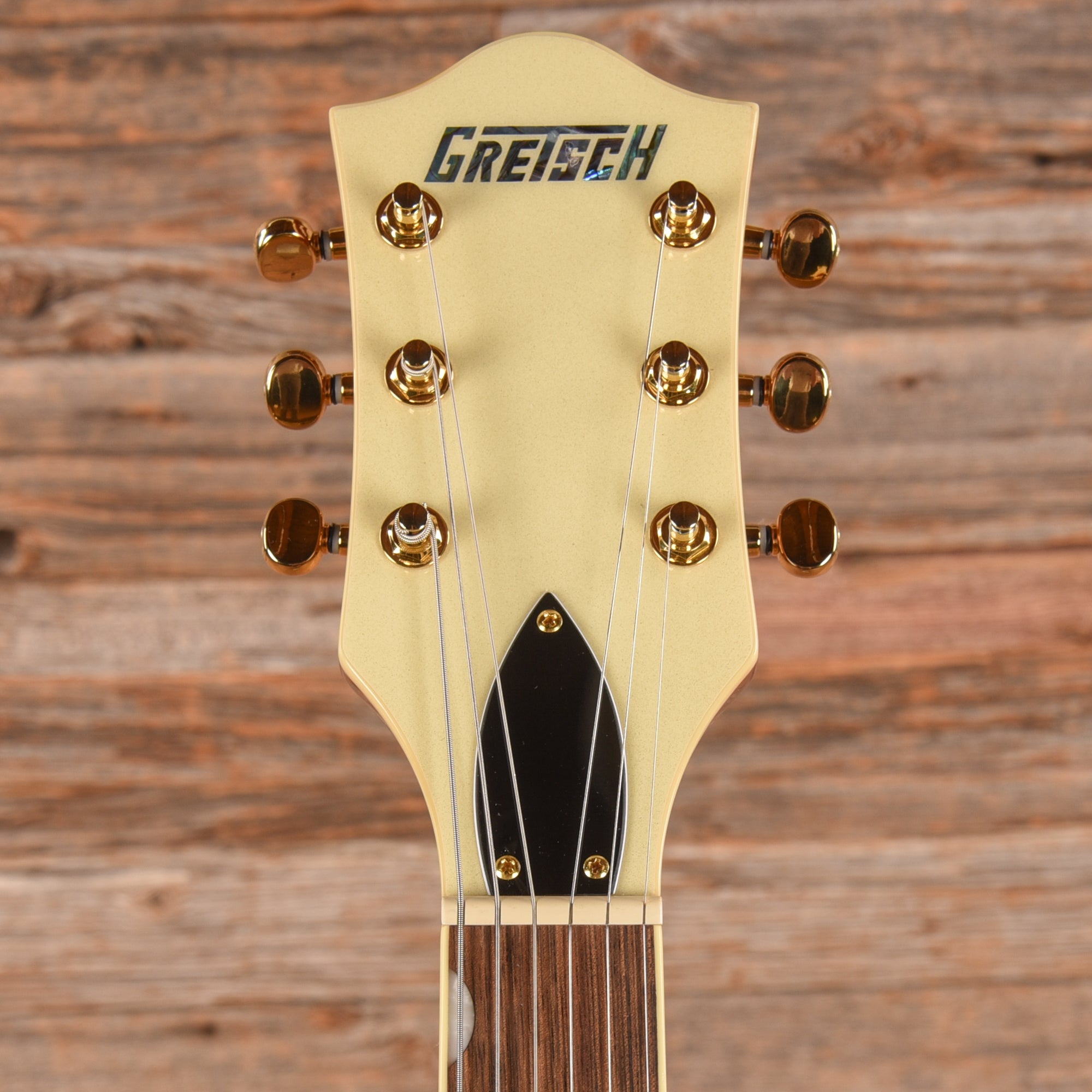 Gretsch Electromatic Pristine LTD Center Block Double-Cut with Bigsby White Gold 2024 Electric Guitars / Semi-Hollow