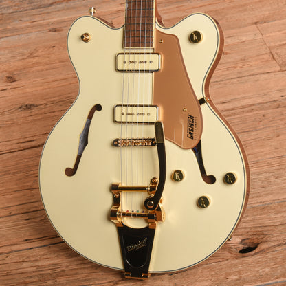 Gretsch Electromatic Pristine LTD Center Block Double-Cut with Bigsby White Gold 2024 Electric Guitars / Semi-Hollow
