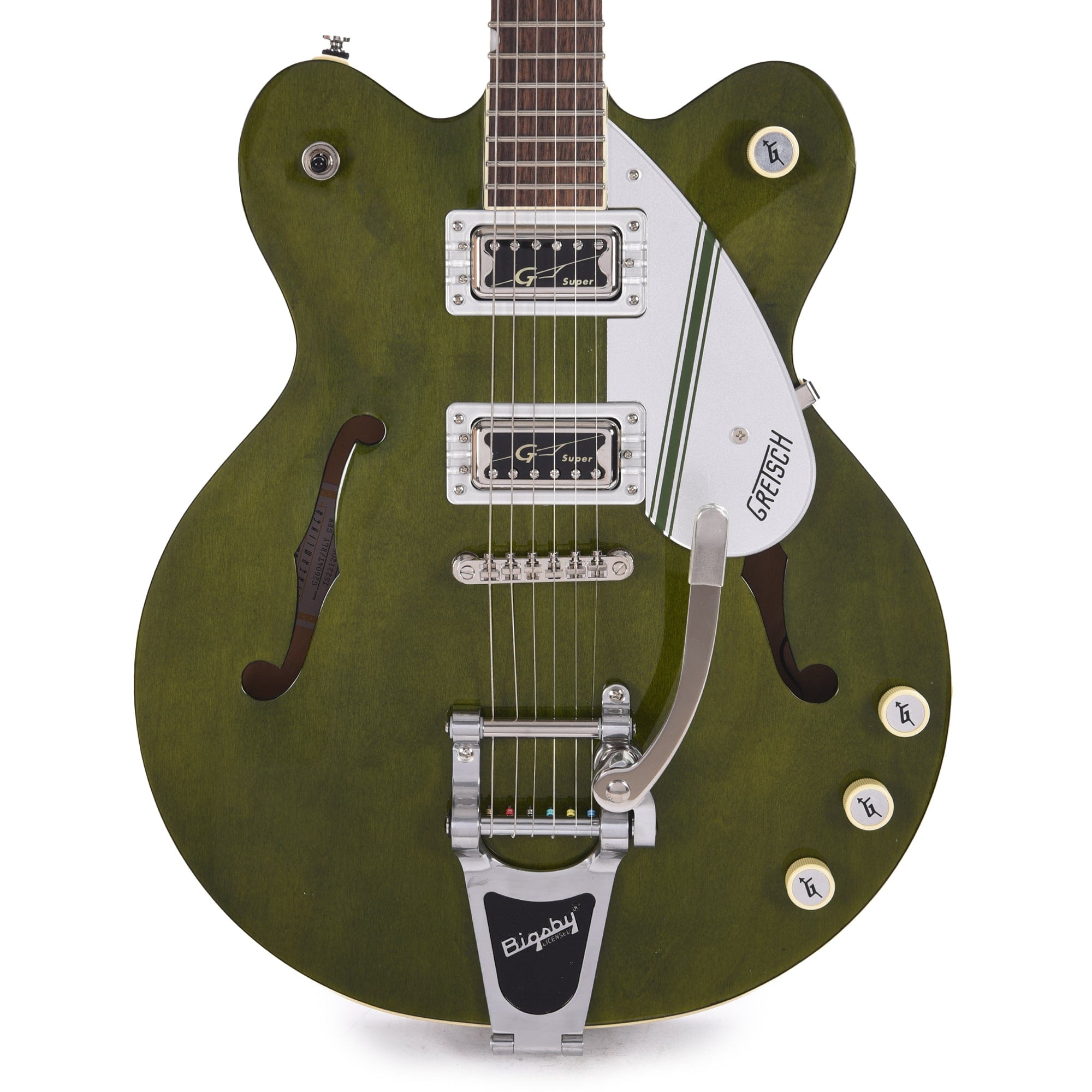 Gretsch G2604T Limited Edition Streamliner Rally II Center Block with Bigsby Rally Green Stain Electric Guitars / Semi-Hollow