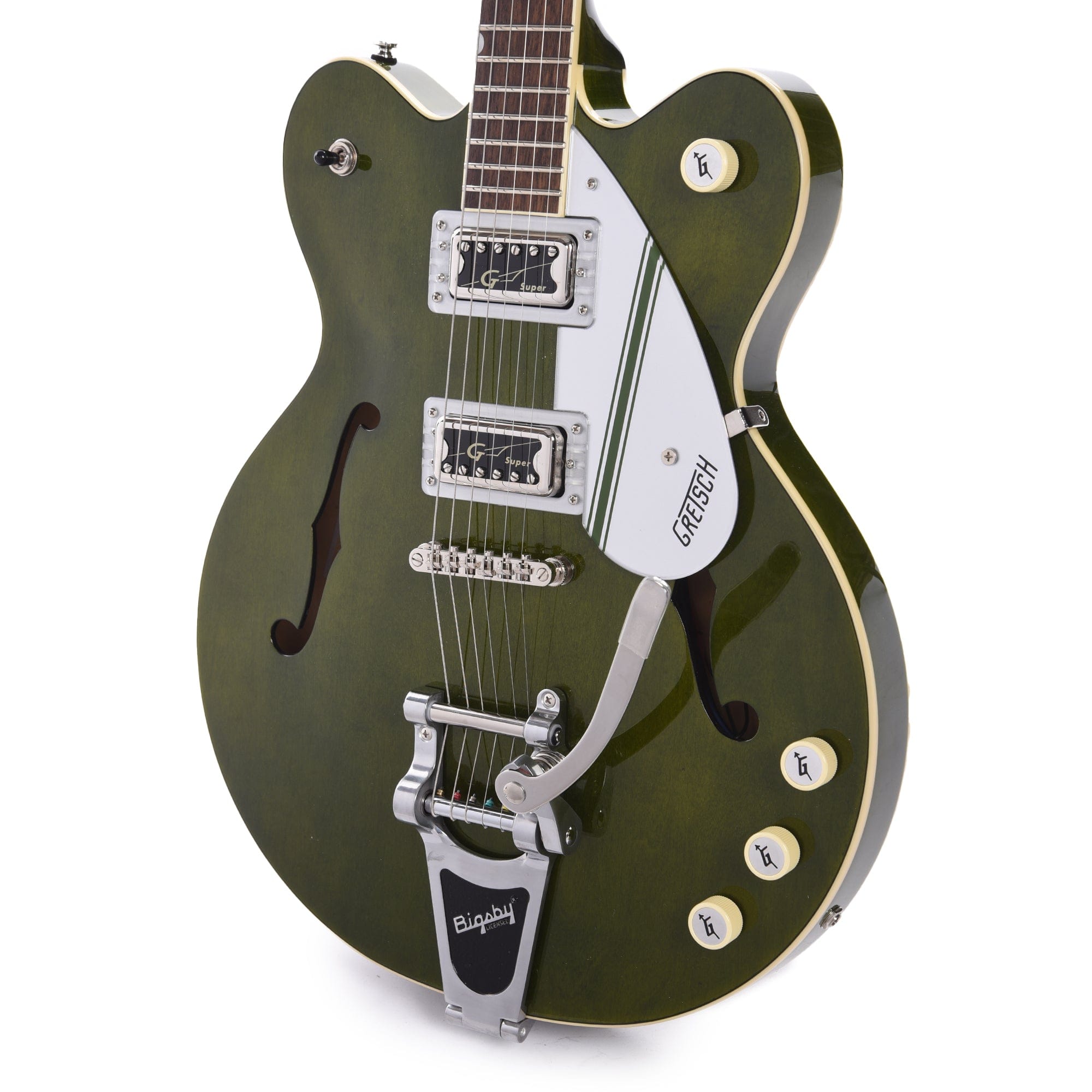 Gretsch G2604T Limited Edition Streamliner Rally II Center Block with Bigsby Rally Green Stain Electric Guitars / Semi-Hollow