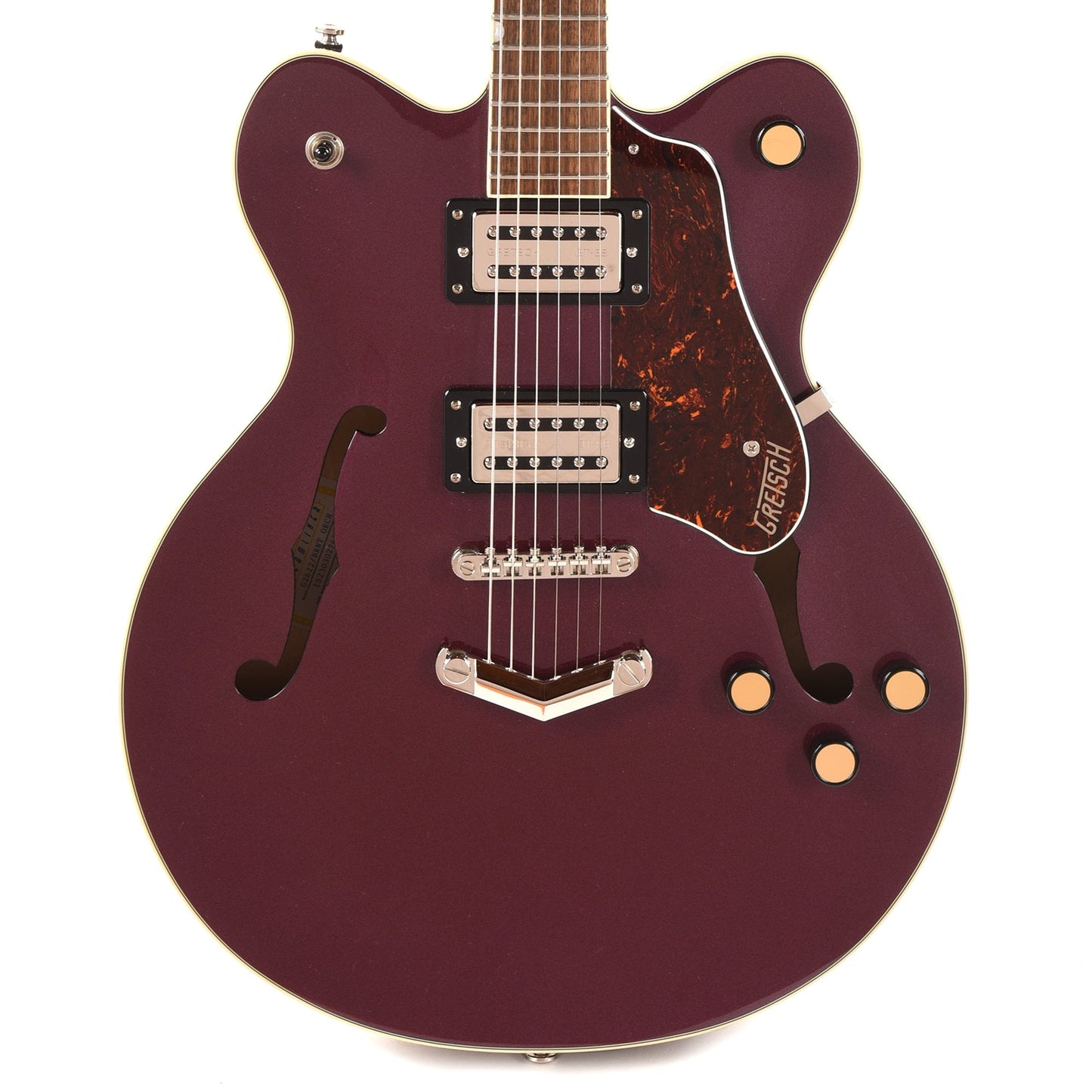 Gretsch G2622 Streamliner Center Block Double-Cut w/V-Stoptail Burnt Orchid Electric Guitars / Semi-Hollow