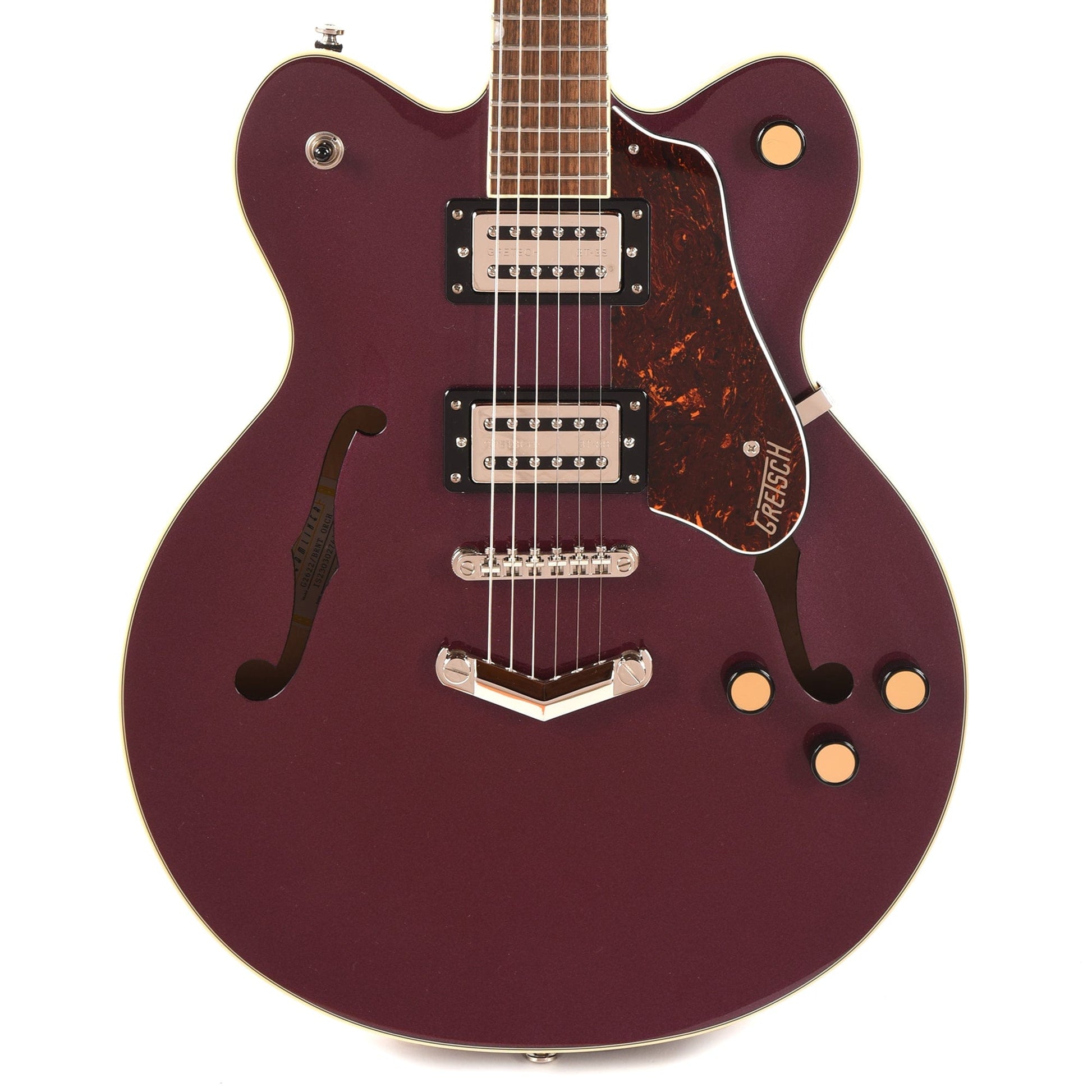 Gretsch G2622 Streamliner Center Block Double-Cut w/V-Stoptail Burnt Orchid Electric Guitars / Semi-Hollow