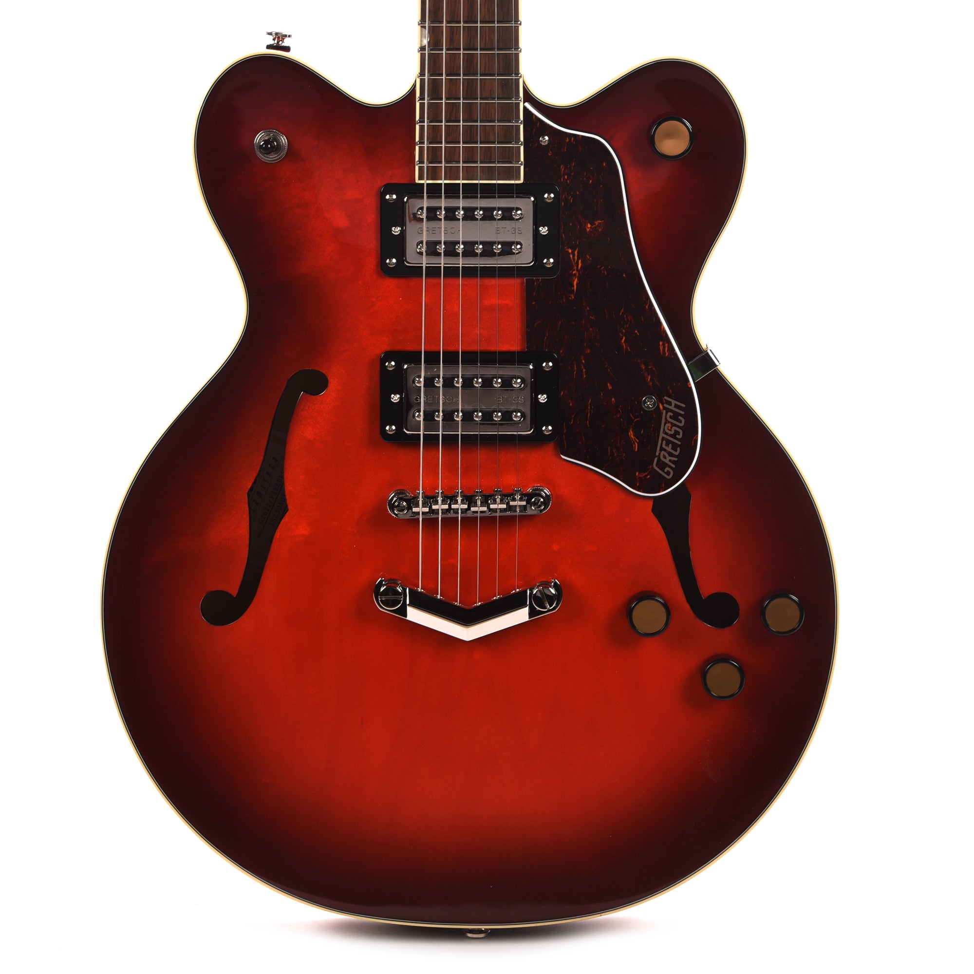 Gretsch G2622 Streamliner Center Block Double-Cut w/V-Stoptail Fireburst Electric Guitars / Semi-Hollow