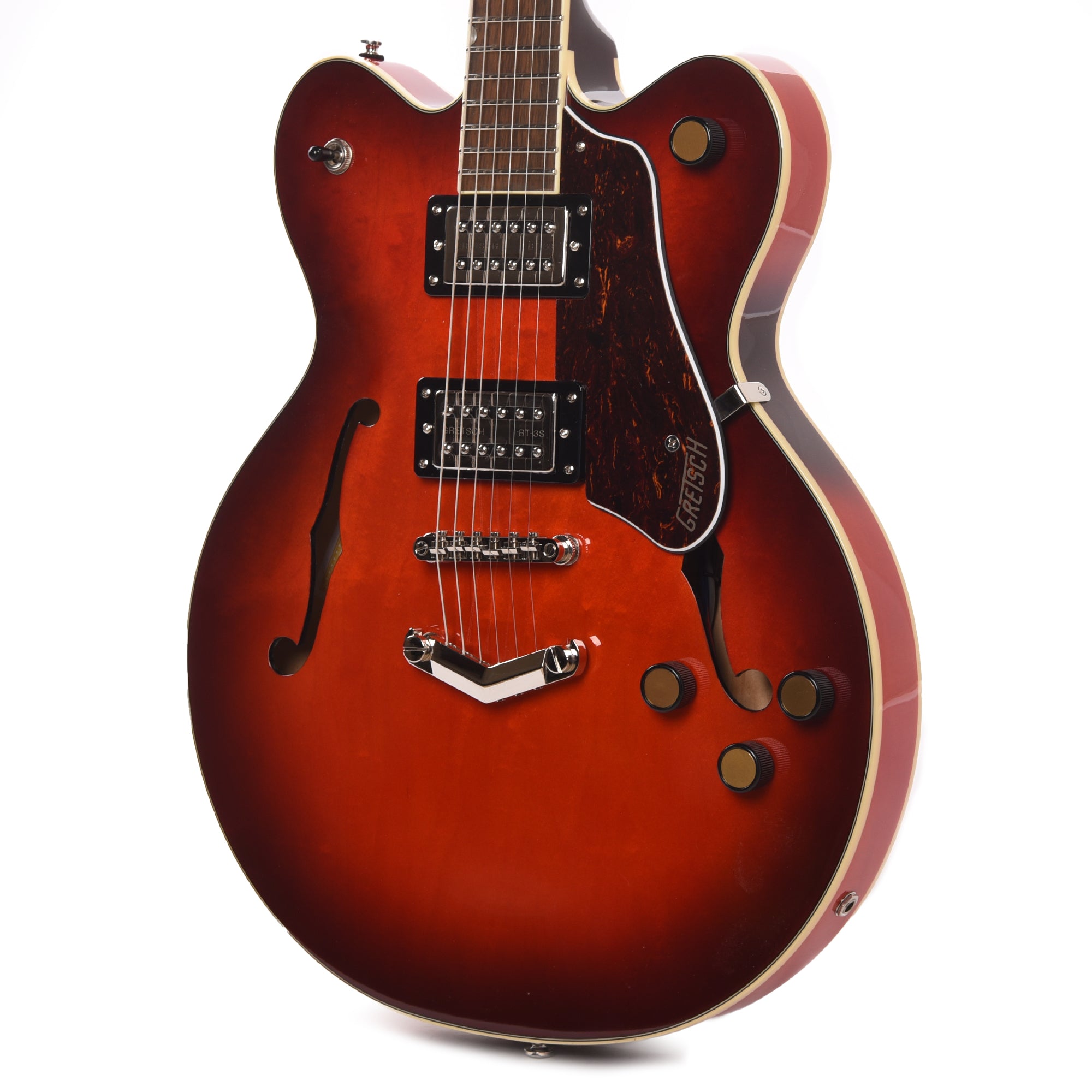 Gretsch G2622 Streamliner Center Block Double-Cut w/V-Stoptail Fireburst Electric Guitars / Semi-Hollow
