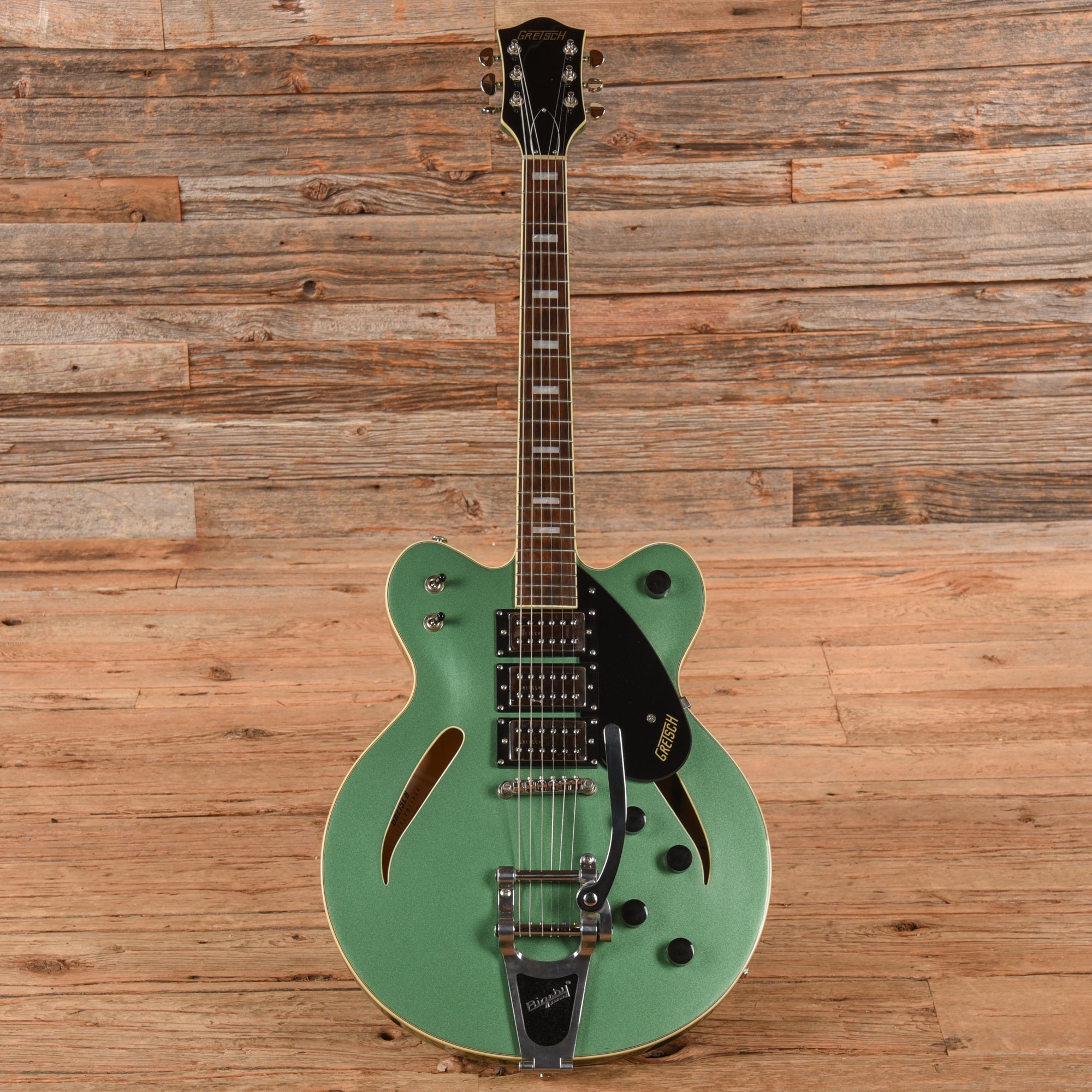 Gretsch G2627T Streamliner Center Block 3-Pickup Georgia Green 2021 Electric Guitars / Semi-Hollow