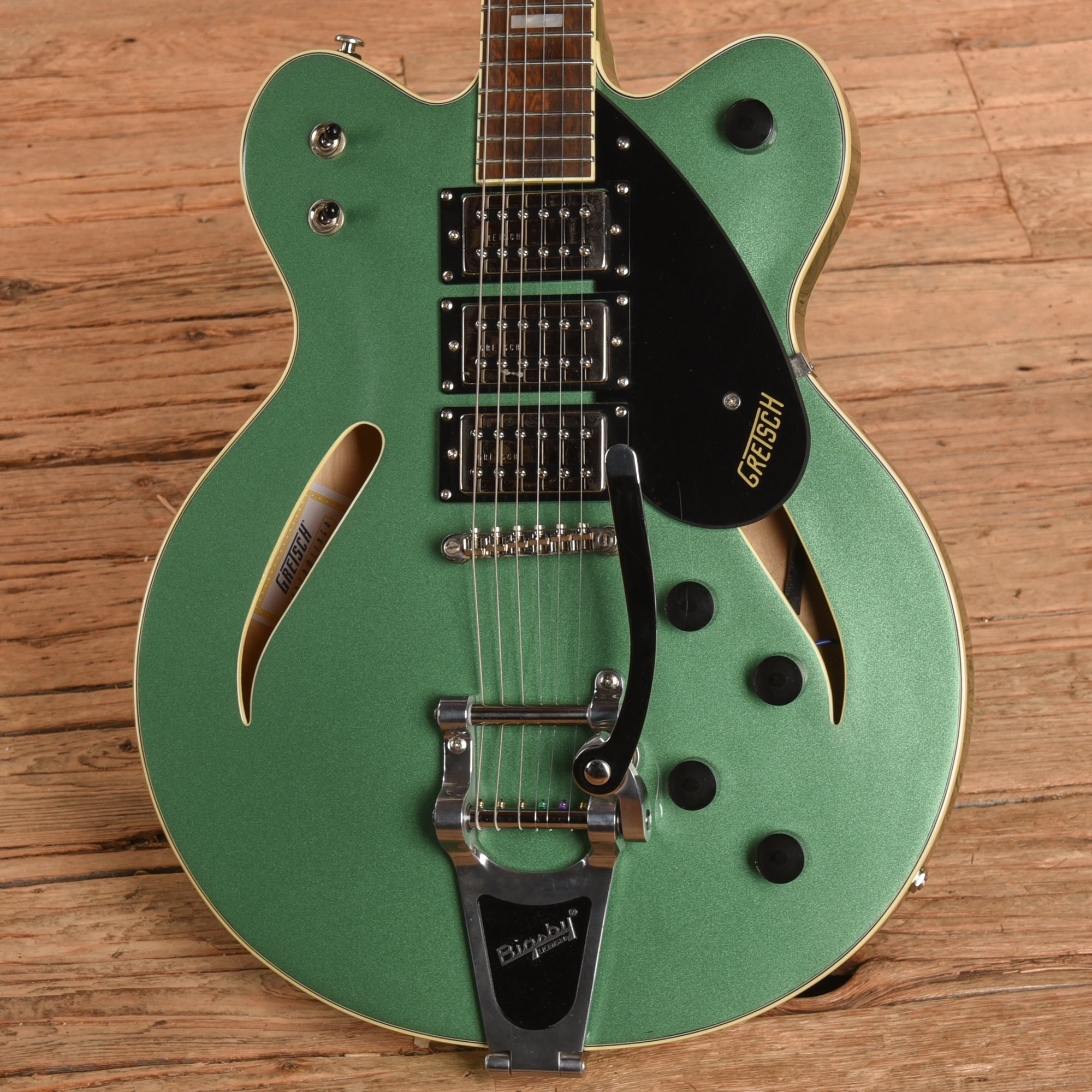 Gretsch G2627T Streamliner Center Block 3-Pickup Georgia Green 2021 Electric Guitars / Semi-Hollow