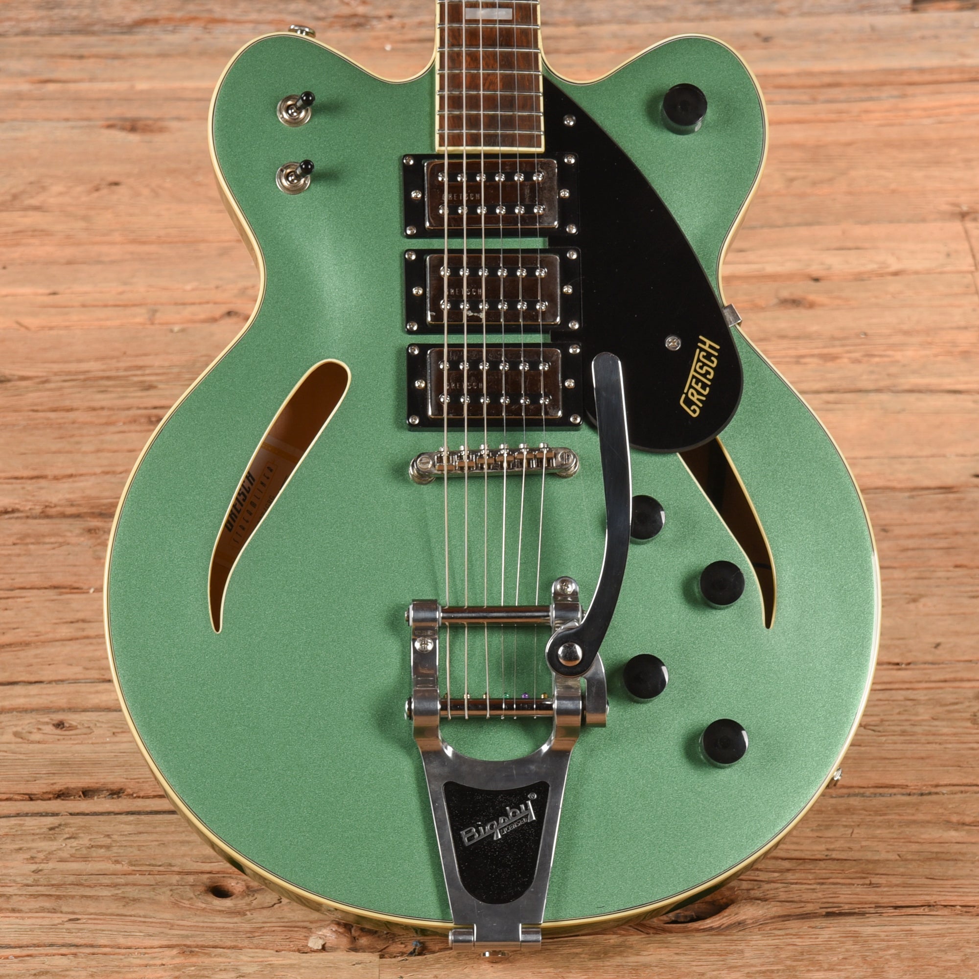 Gretsch G2627T Streamliner Center Block 3-Pickup Georgia Green 2021 Electric Guitars / Semi-Hollow