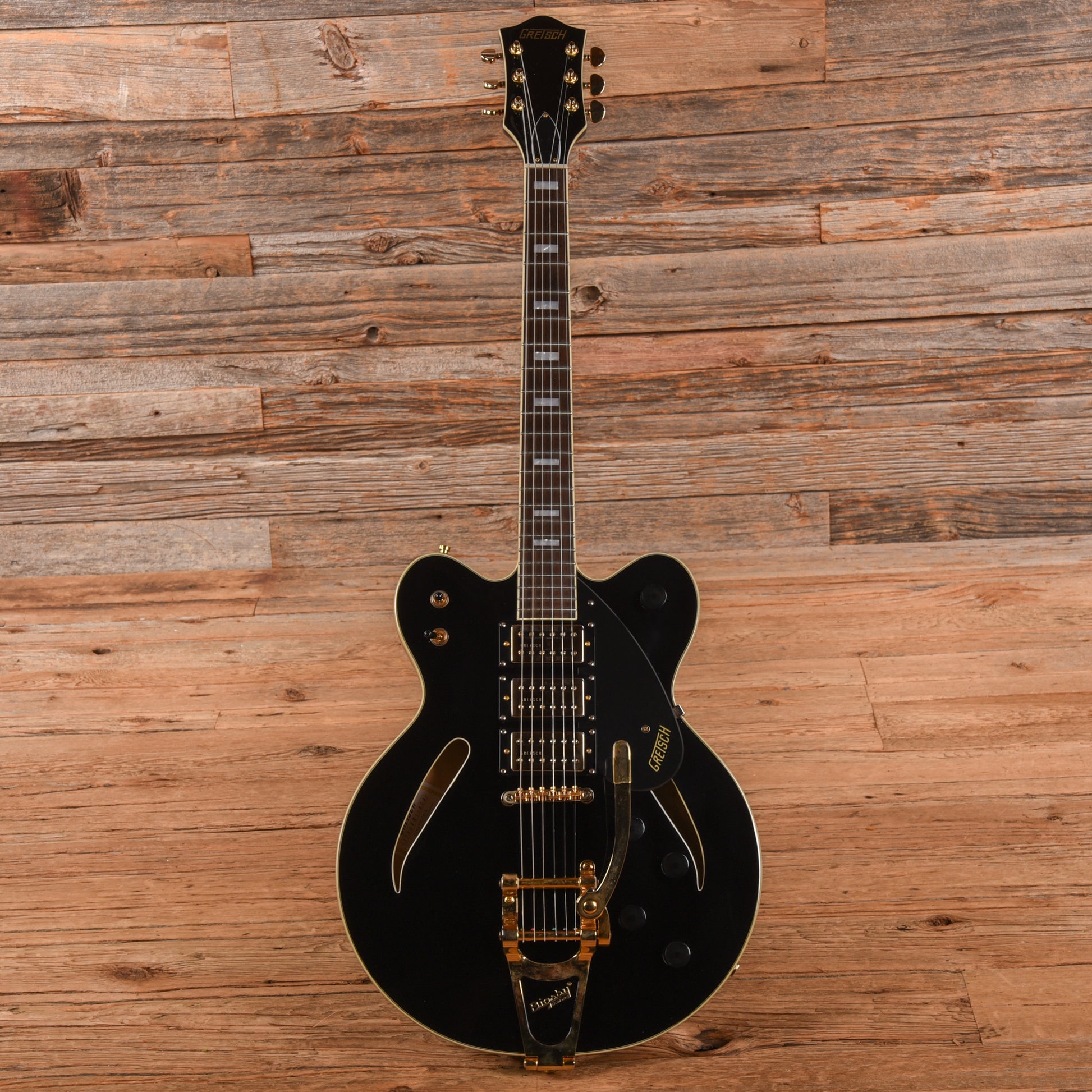 Gretsch G2627TG Streamliner Center Block 3-Pickup Black 2023 Electric Guitars / Semi-Hollow