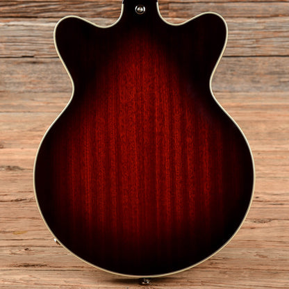 Gretsch G2655-P90 Streamliner Center Block Double Cutaway with V-Stoptail Claret Burst 2021 Electric Guitars / Semi-Hollow