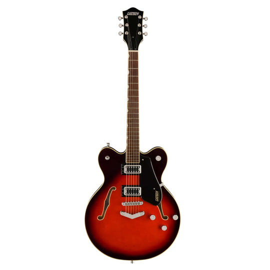 Gretsch G5622 Electromatic Center Block Double-Cut with V-Stoptail Claret Burst Electric Guitars / Semi-Hollow