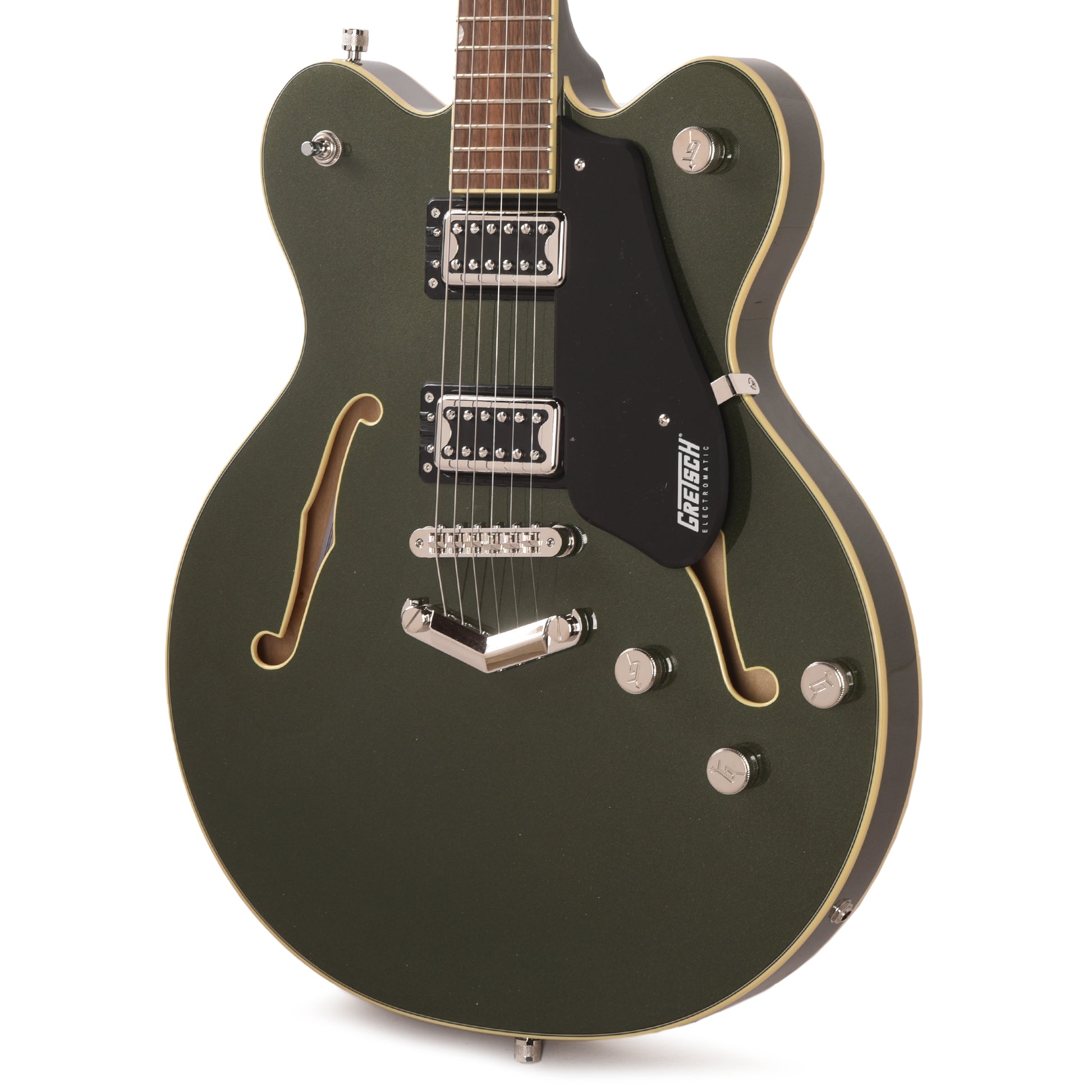 Gretsch G5622 Electromatic Center Block Double-Cut with V-Stoptail Olive Metallic Electric Guitars / Semi-Hollow