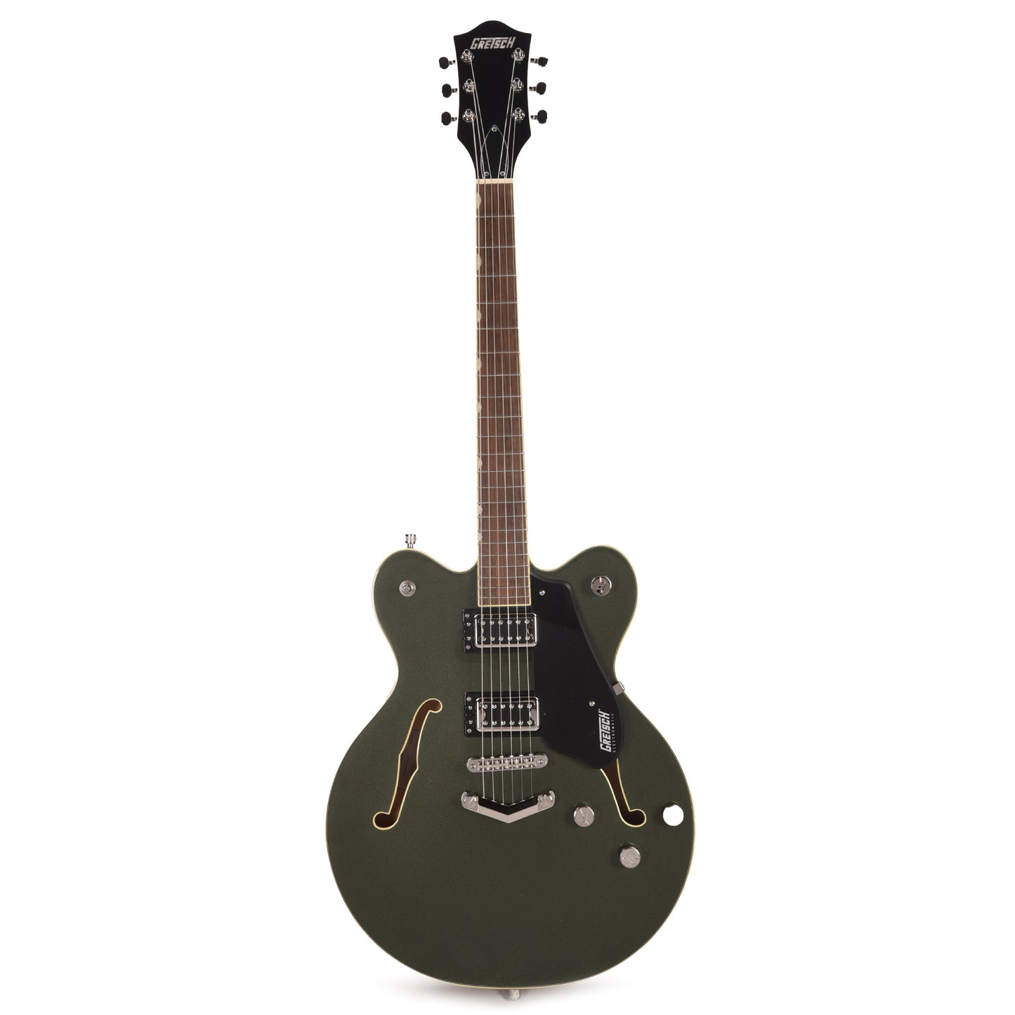 Gretsch G5622 Electromatic Center Block Double-Cut with V-Stoptail Olive Metallic Electric Guitars / Semi-Hollow