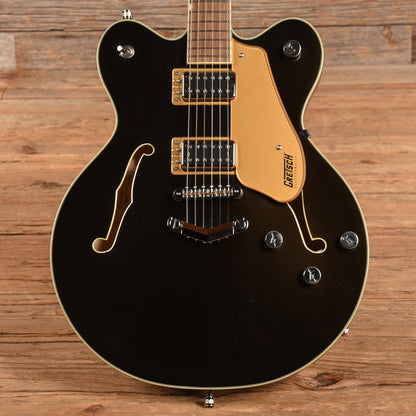 Gretsch G5622 Electromatic Center Block Double Cutaway with V-Stoptail Black Gold 2021 Electric Guitars / Semi-Hollow