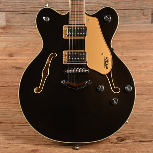 Gretsch G5622 Electromatic Center Block Double Cutaway with V-Stoptail Black Gold 2021 Electric Guitars / Semi-Hollow