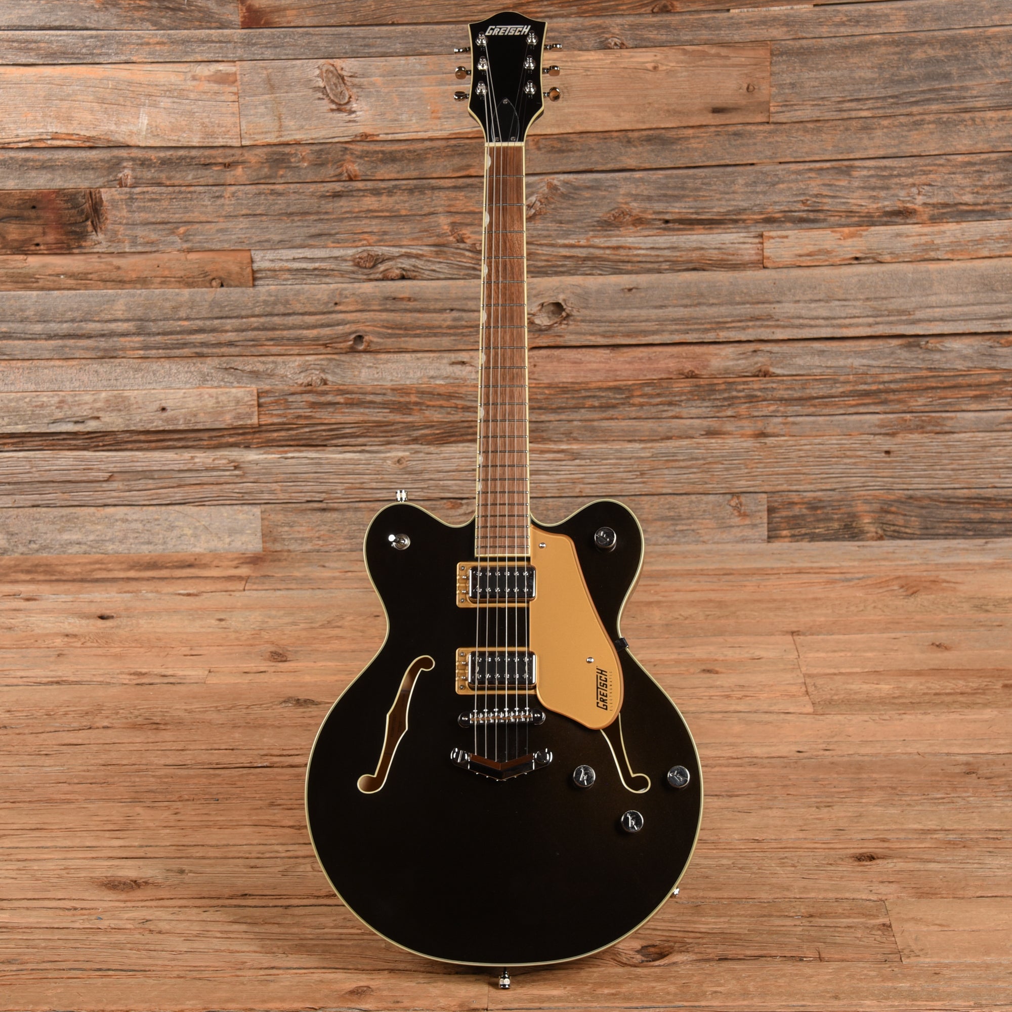 Gretsch G5622 Electromatic Center Block Double Cutaway with V-Stoptail Black Gold 2021 Electric Guitars / Semi-Hollow