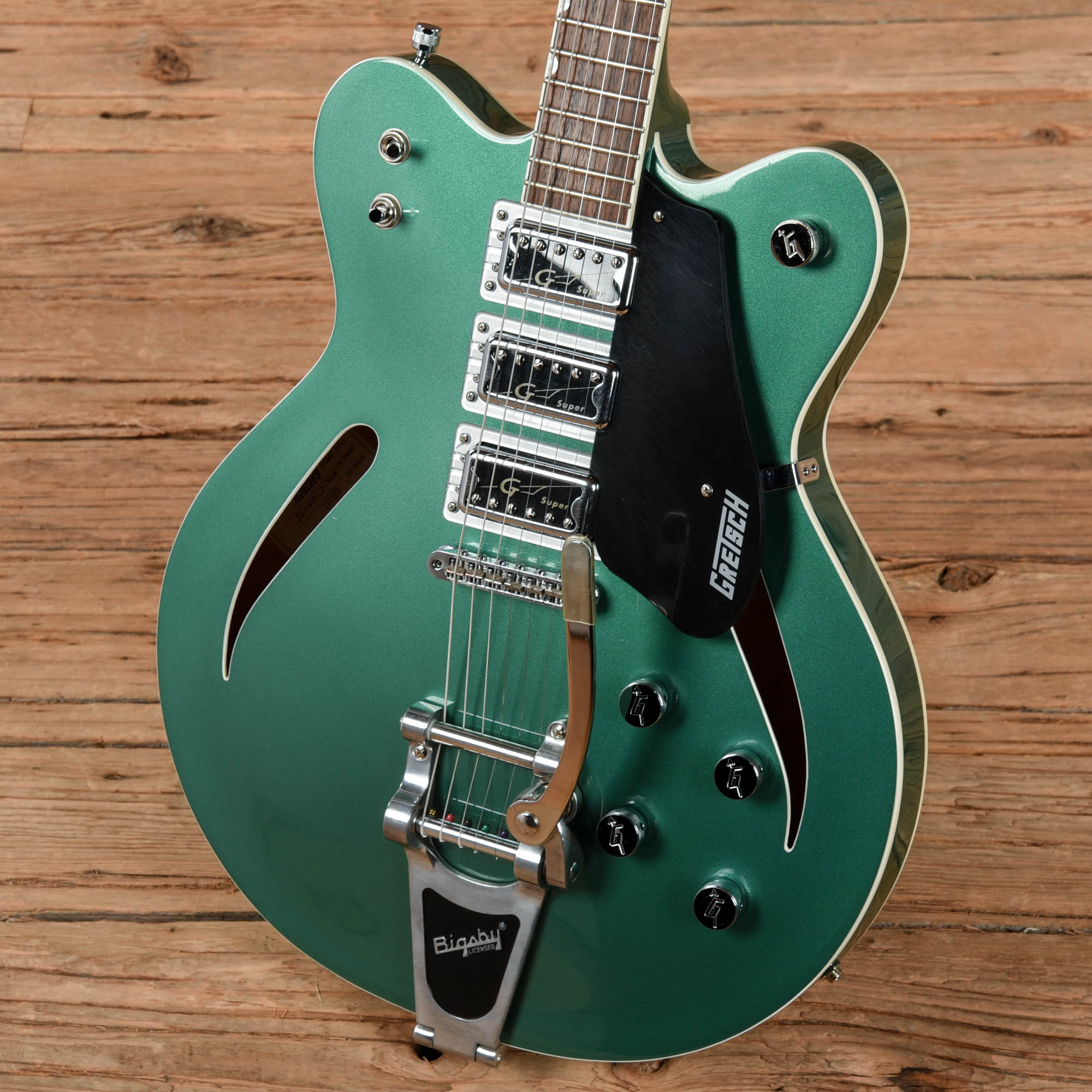 Gretsch G5622T-CB Electromatic Center Block Double Cutaway 3-Pickup Georgia Green 2015 Electric Guitars / Semi-Hollow