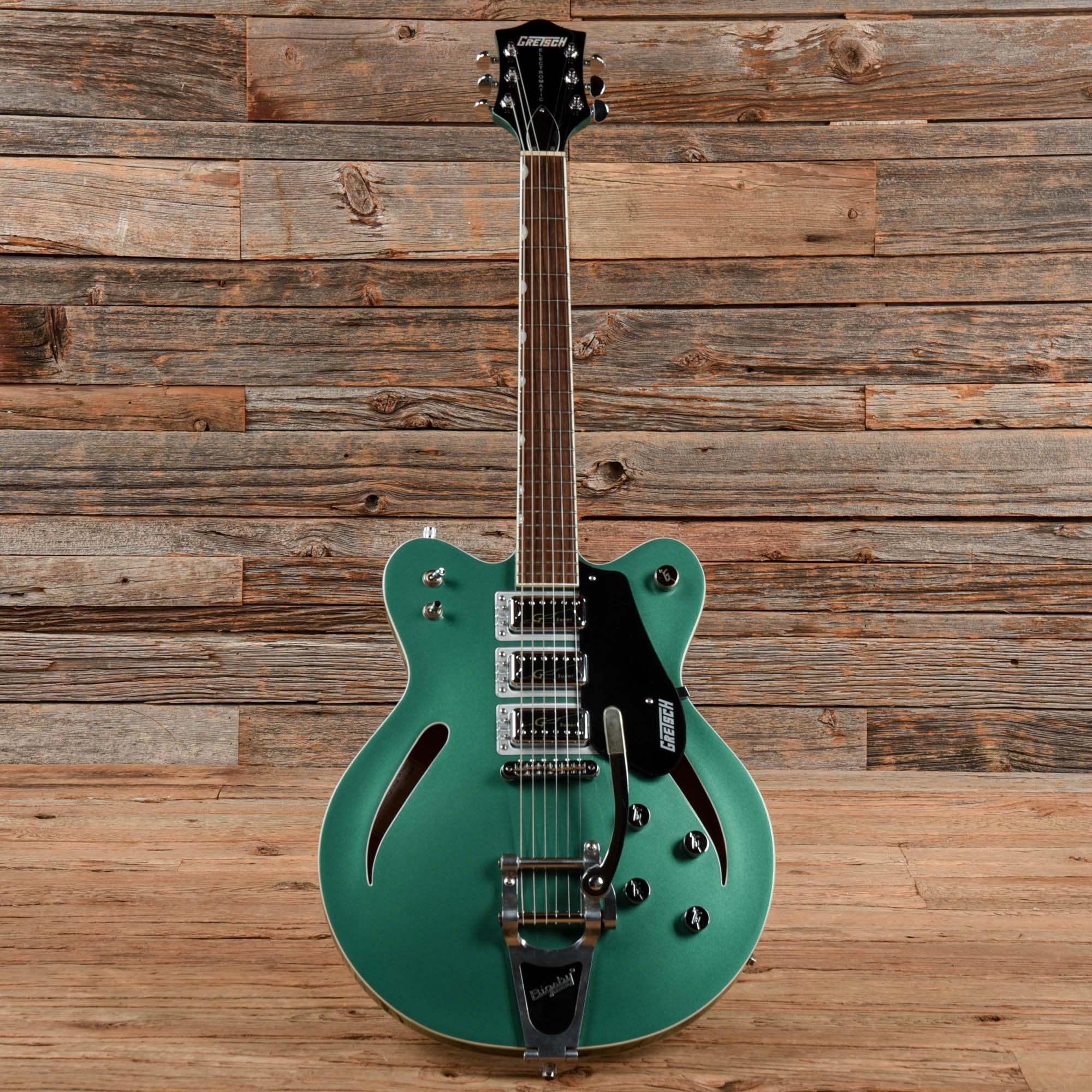 Gretsch G5622T-CB Electromatic Center Block Double Cutaway 3-Pickup Georgia Green 2015 Electric Guitars / Semi-Hollow