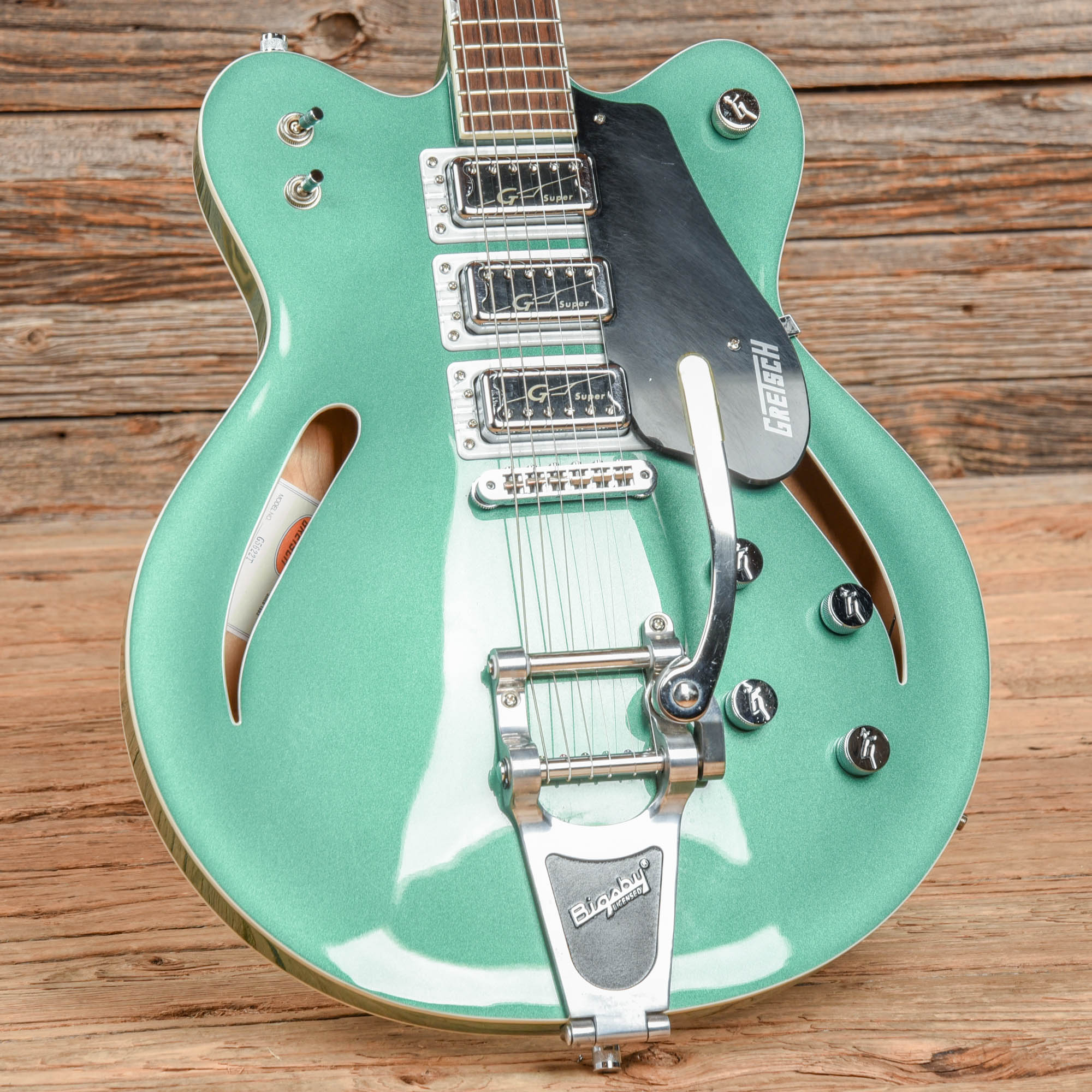 Gretsch G5622T-CB Electromatic Center Block Double Cutaway 3-Pickup Georgia Green 2015 Electric Guitars / Semi-Hollow