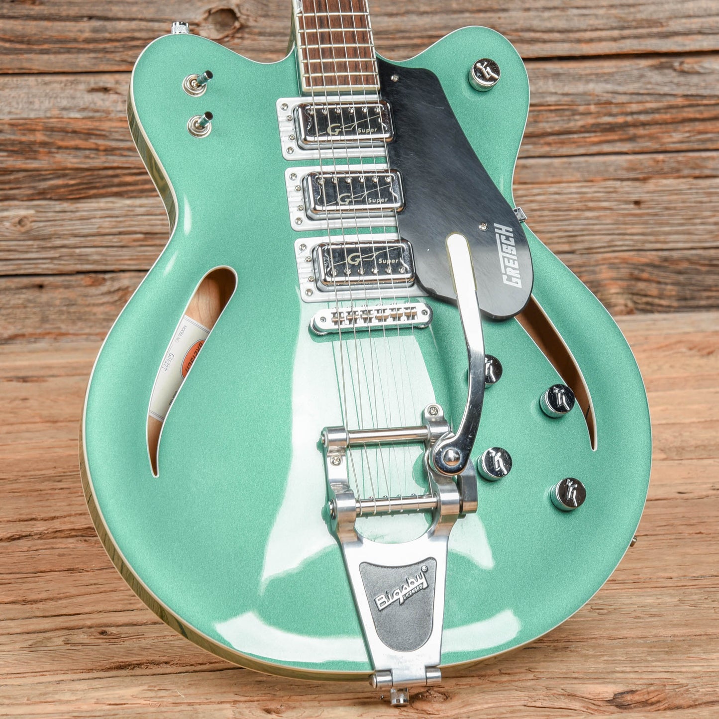 Gretsch G5622T-CB Electromatic Center Block Double Cutaway 3-Pickup Georgia Green 2015 Electric Guitars / Semi-Hollow