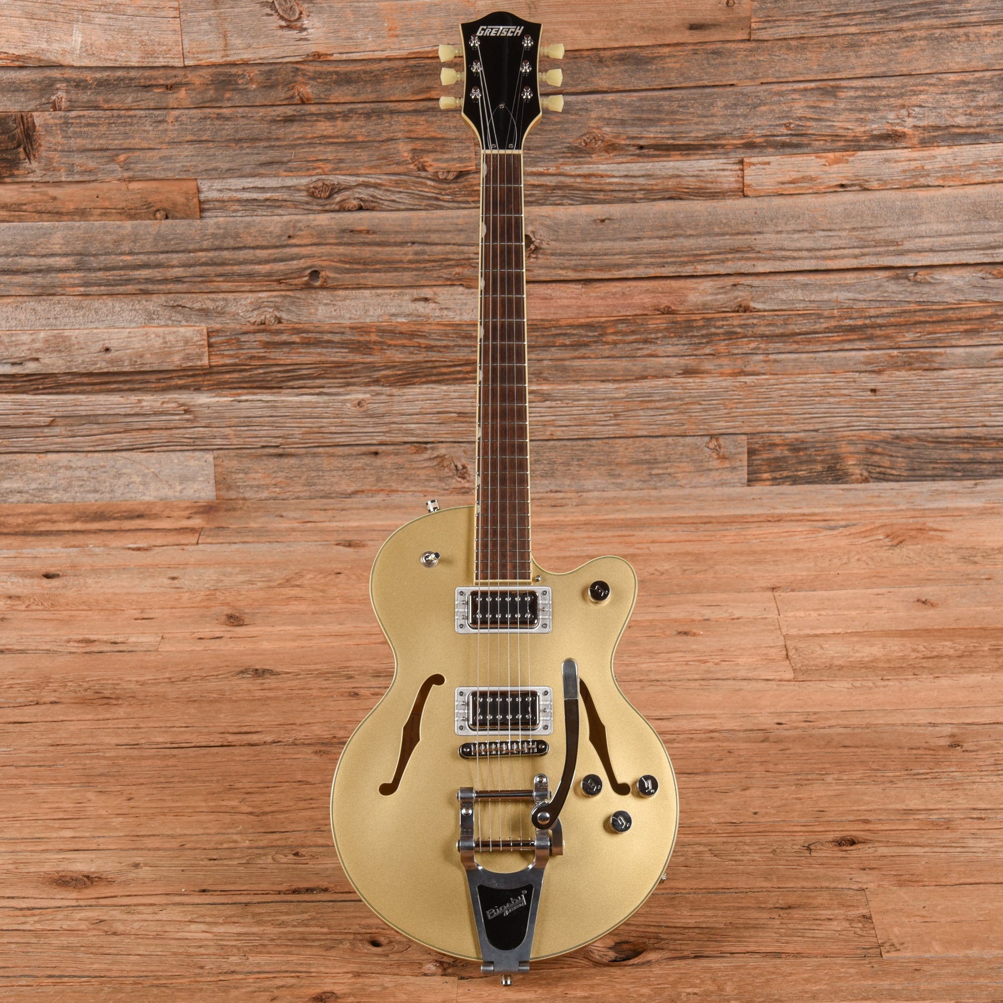 Gretsch G5655T Electromatic Center Block Jr. Single-Cut with Bigsby Casino Gold 2022 Electric Guitars / Semi-Hollow