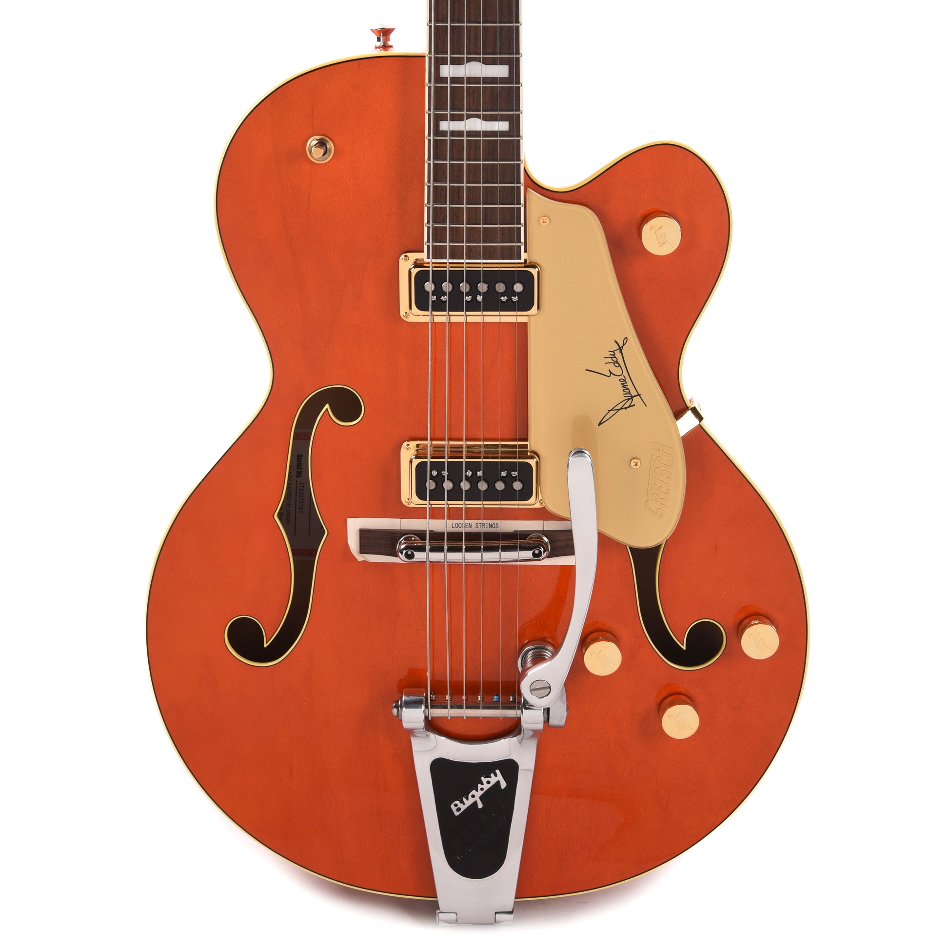 Gretsch G6120DE Duane Eddy Signature Hollow Body with Bigsby Desert Sunrise Electric Guitars / Semi-Hollow