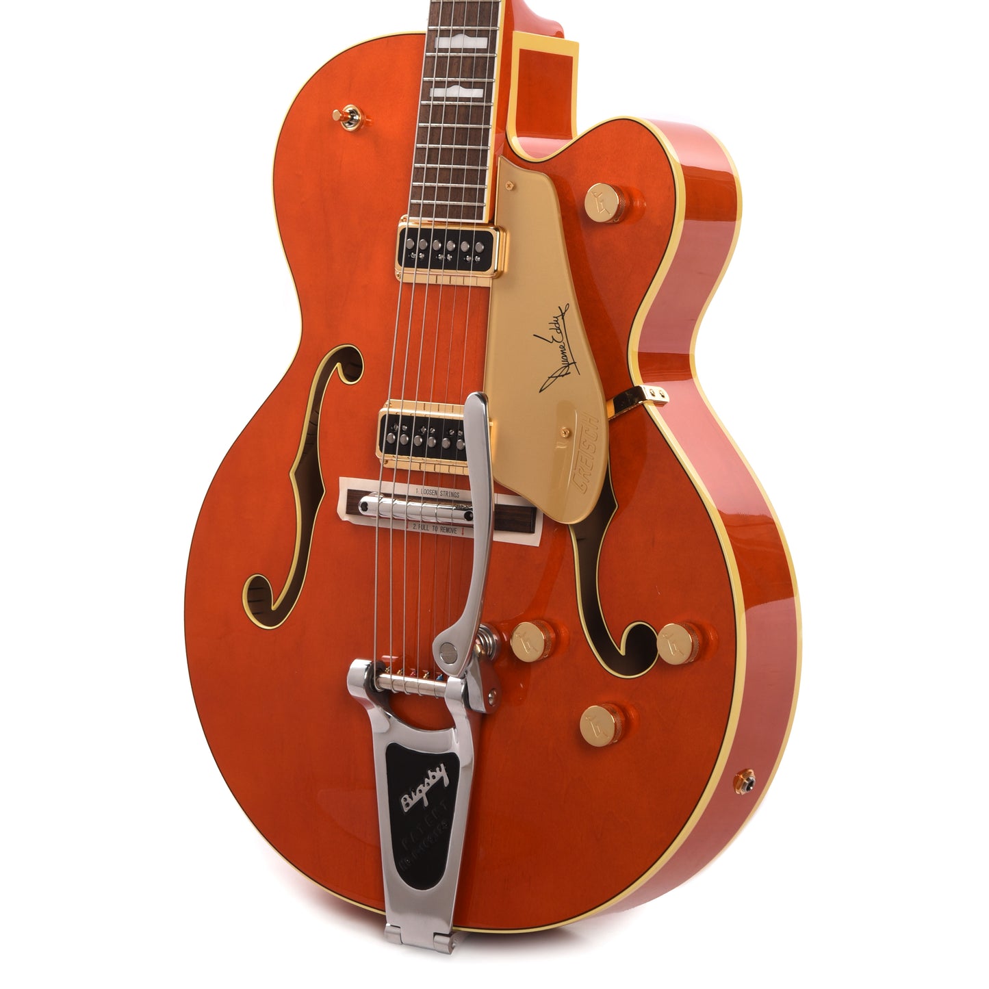 Gretsch G6120DE Duane Eddy Signature Hollow Body with Bigsby Desert Sunrise Electric Guitars / Semi-Hollow