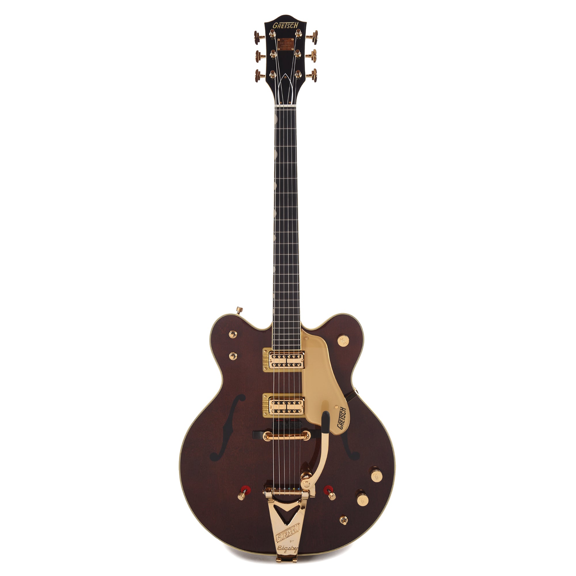 Gretsch G6122T-62 Vintage Select Edition '62 Chet Atkins Country Gentleman Hollow Body Walnut Stain w/Bigsby Electric Guitars / Semi-Hollow