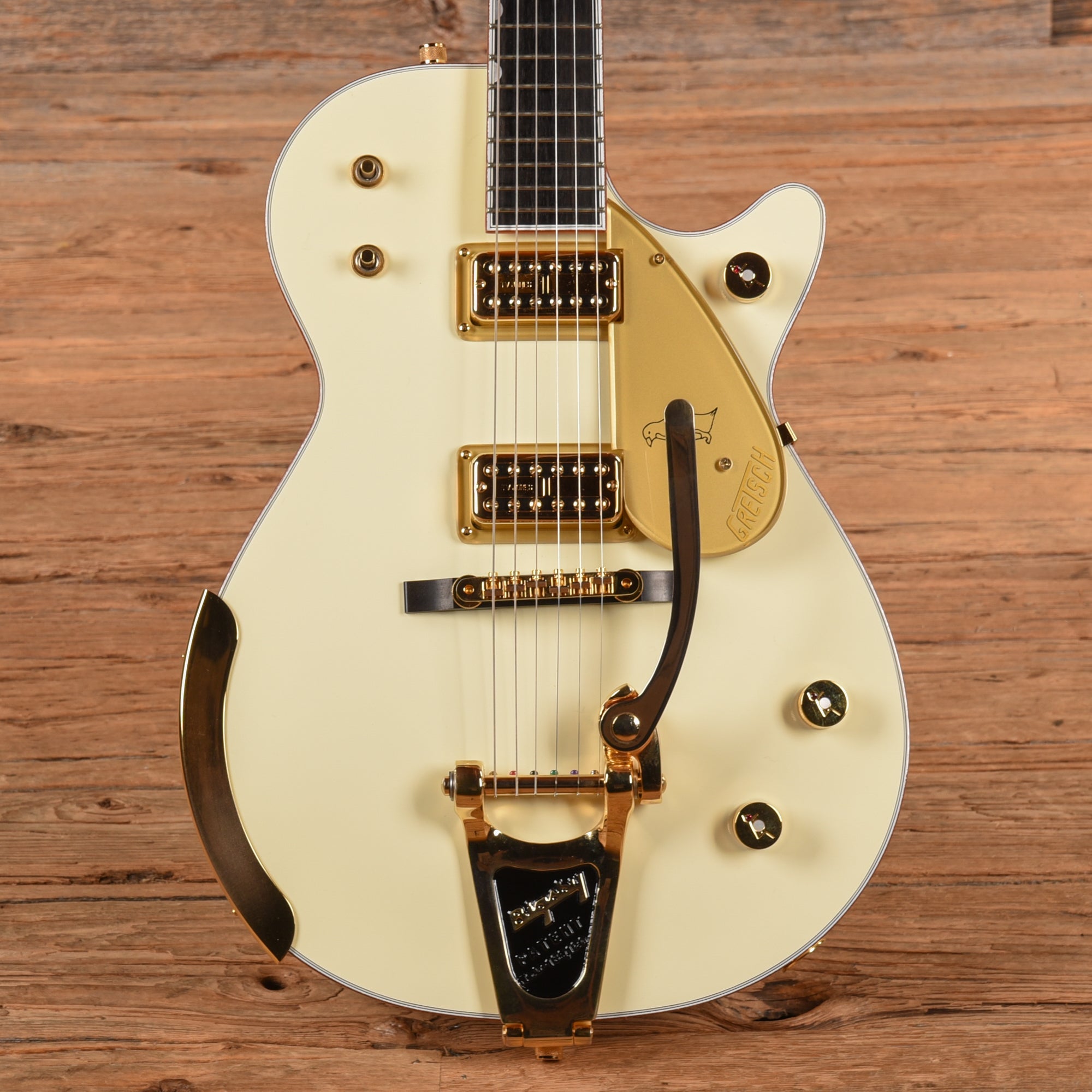 Gretsch G6134T-58 White Penguin White 2021 Electric Guitars / Semi-Hollow