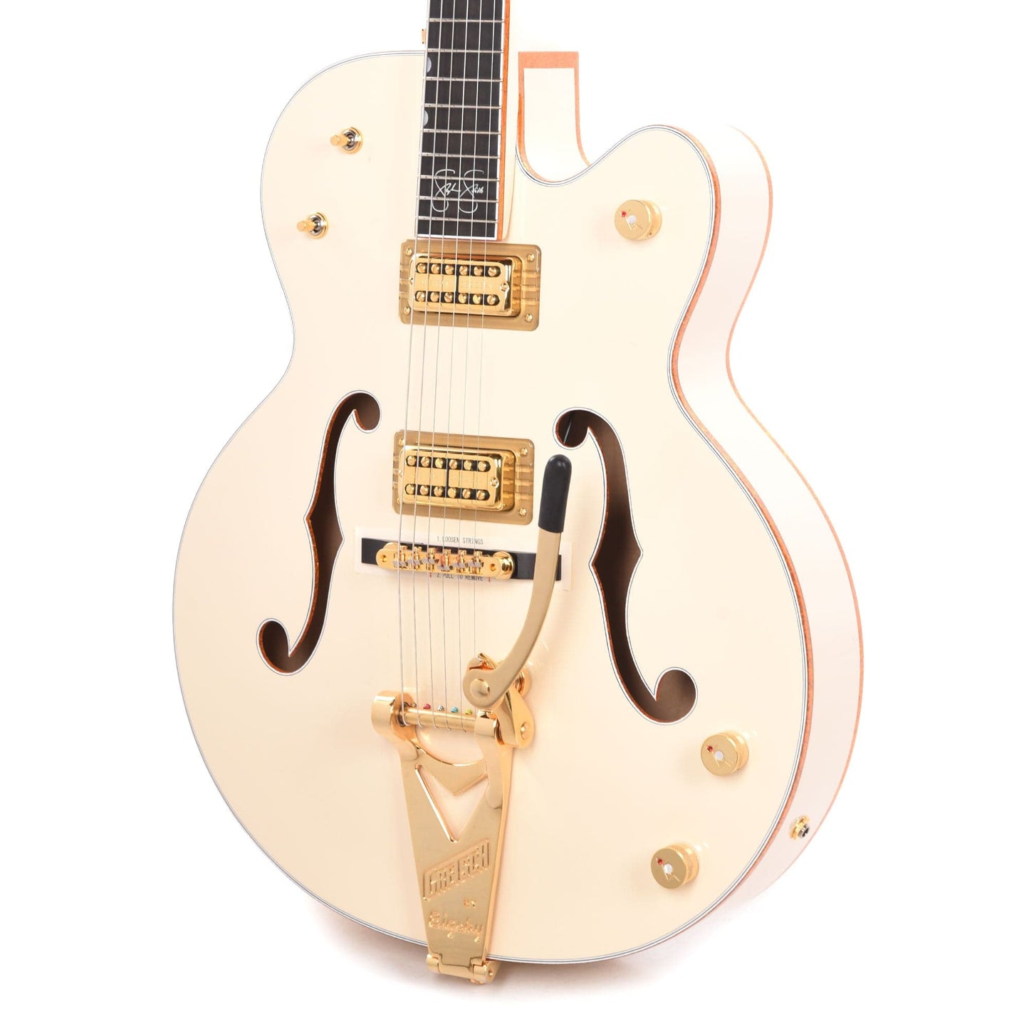Gretsch G6136-1958 Stephen Stills Signature White Falcon with Bigsby Aged White Electric Guitars / Semi-Hollow