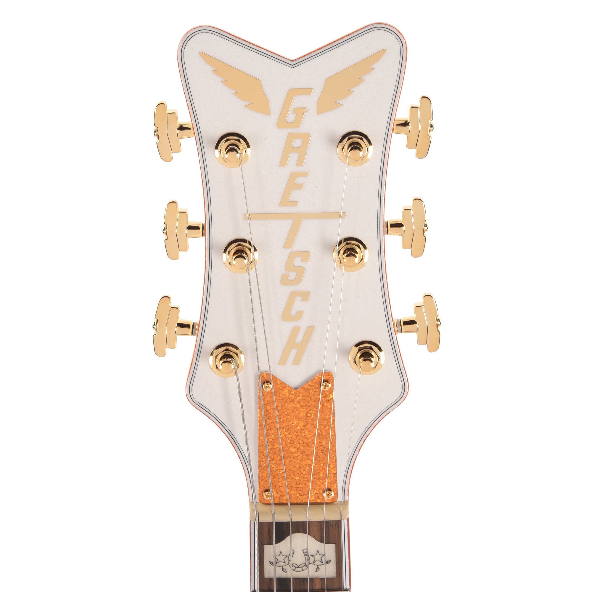 Gretsch G6136TG-OP Limited Edition Orville Peck Falcon with String-Thru Bigsby Oro Sparkle Electric Guitars / Semi-Hollow
