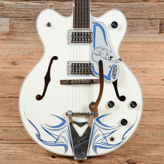 Gretsch G6137TCB White Panther White 2014 Electric Guitars / Semi-Hollow