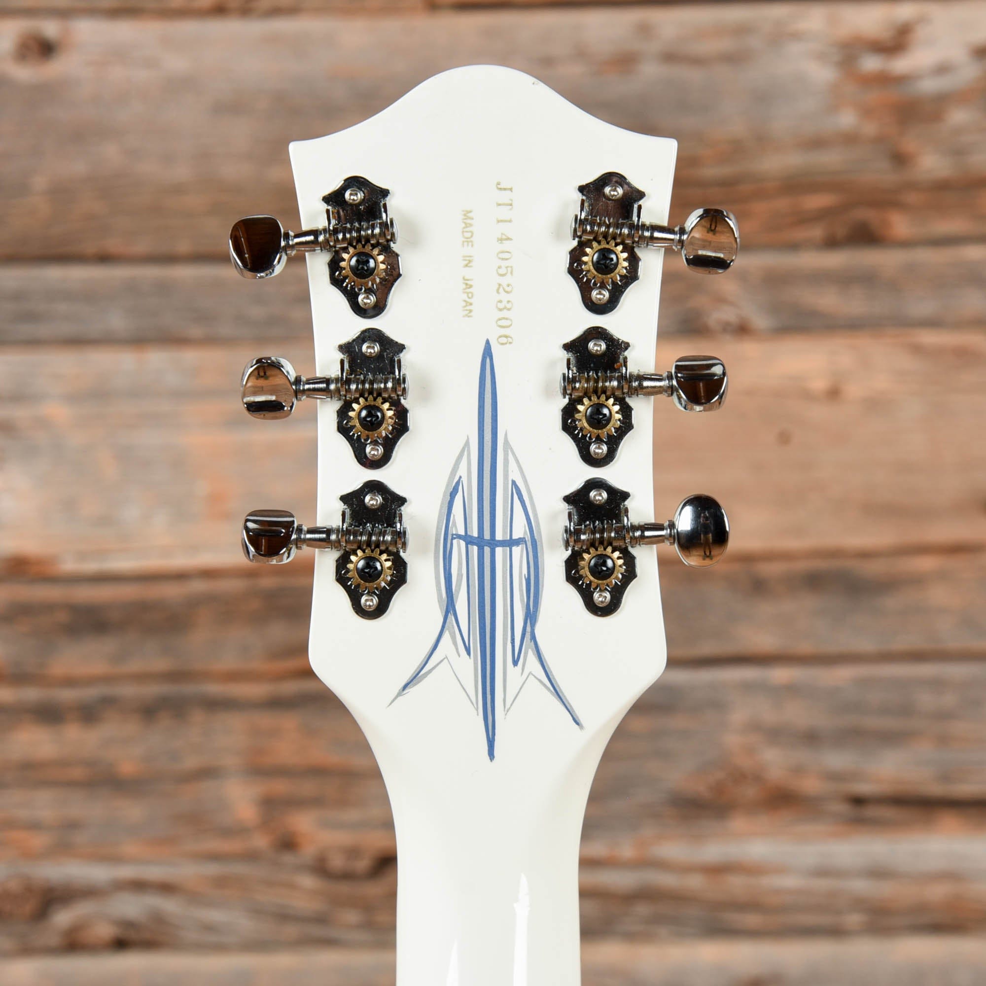 Gretsch G6137TCB White Panther White 2014 Electric Guitars / Semi-Hollow