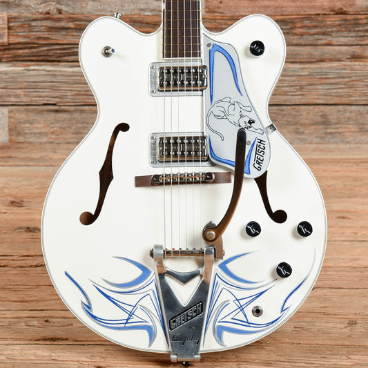 Gretsch G6137TCB White Panther White 2014 Electric Guitars / Semi-Hollow