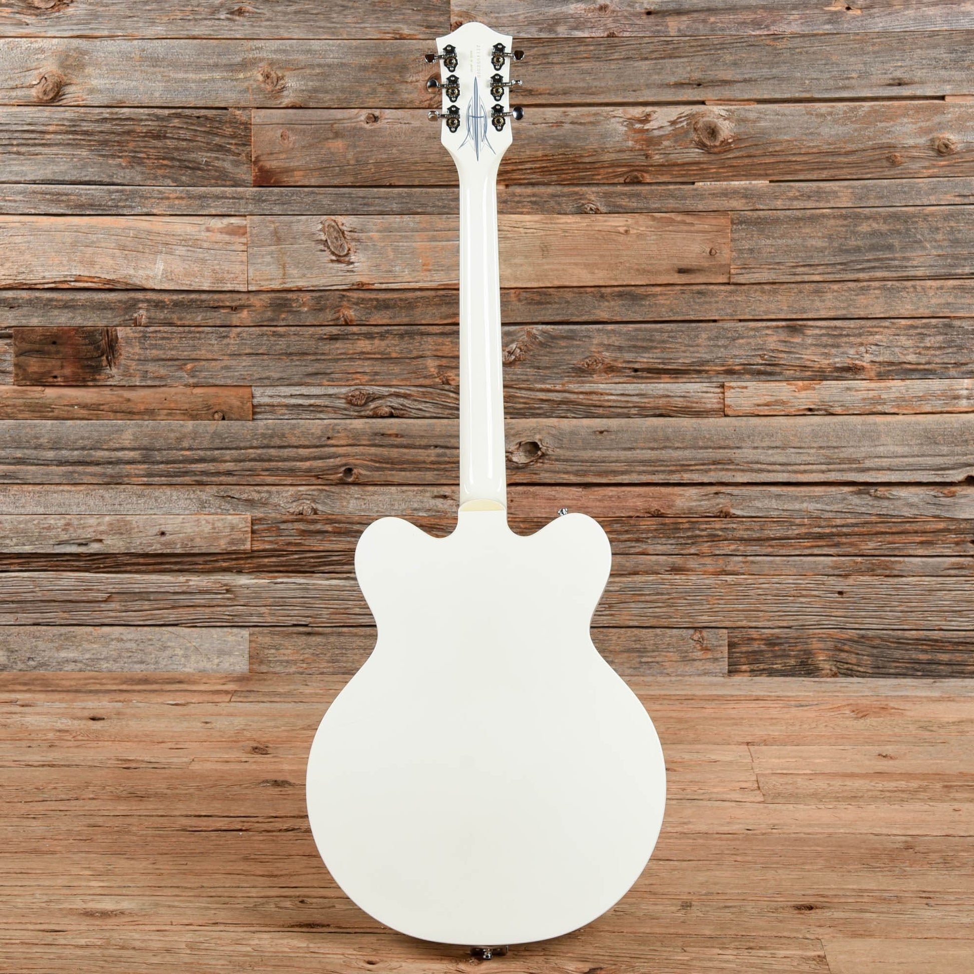 Gretsch G6137TCB White Panther White 2014 Electric Guitars / Semi-Hollow