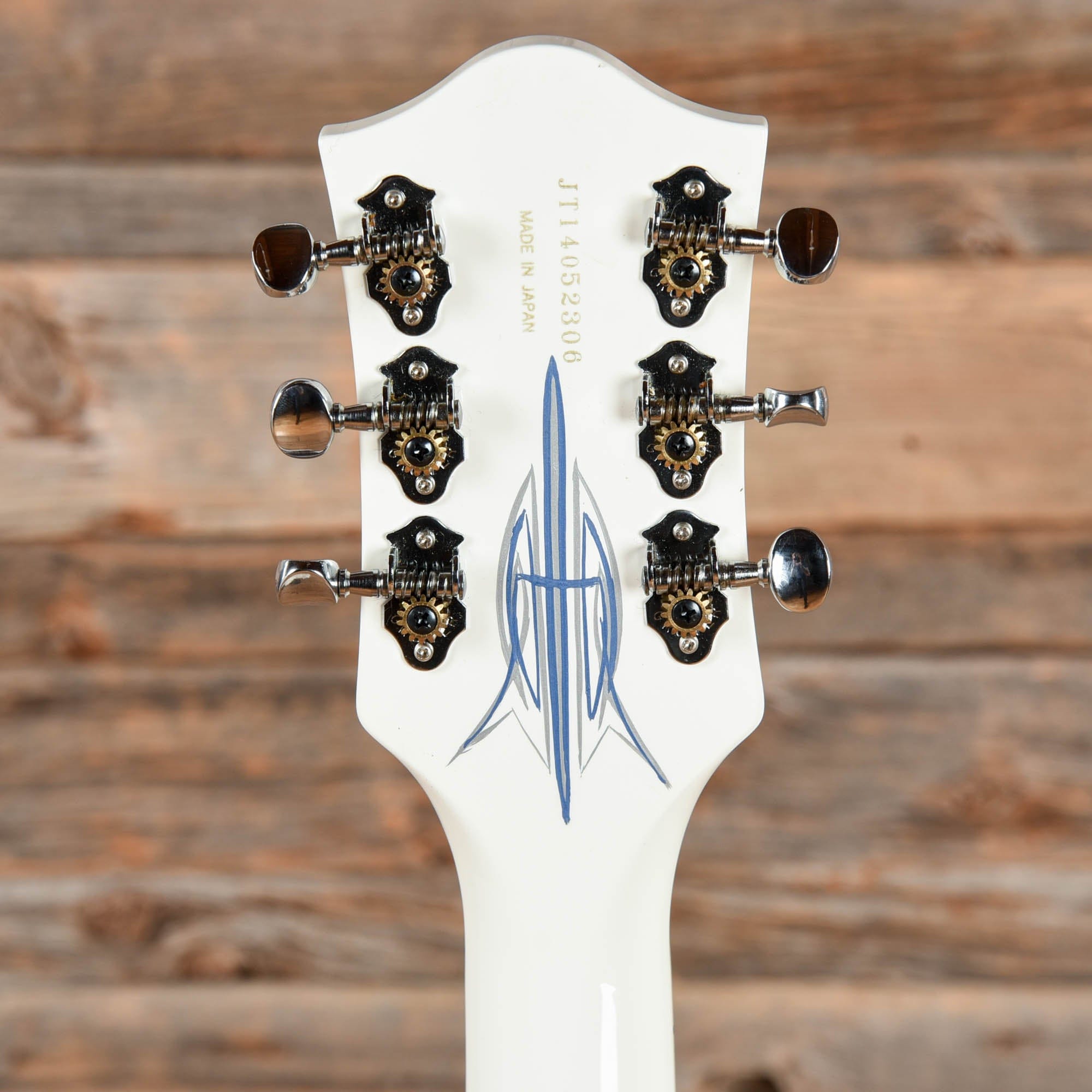 Gretsch G6137TCB White Panther White 2014 Electric Guitars / Semi-Hollow