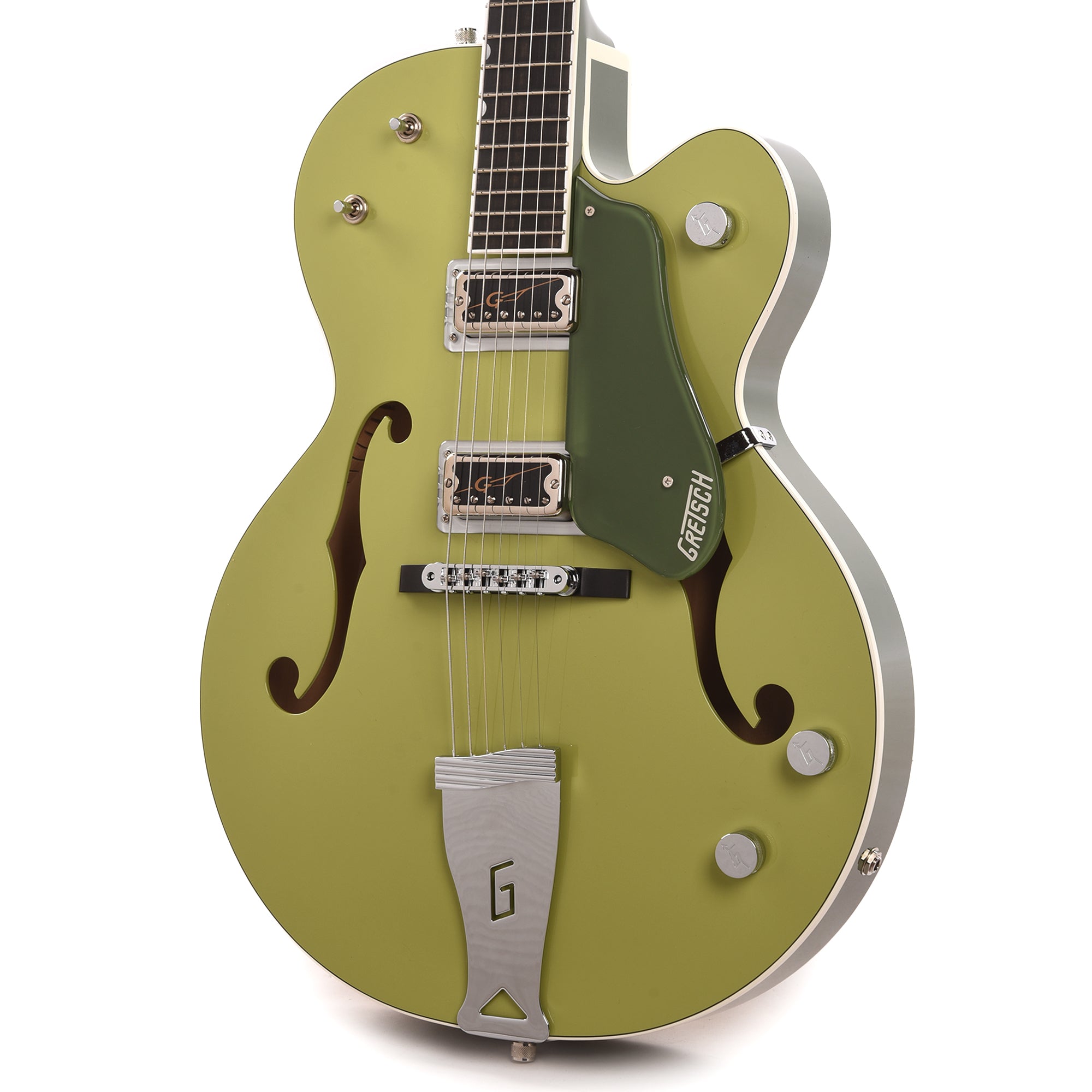 Gretsch G6618-MG Martin Gore Anniversary Center Block with G-Cutout Tailpiece 2-Tone Smoke Green Electric Guitars / Semi-Hollow