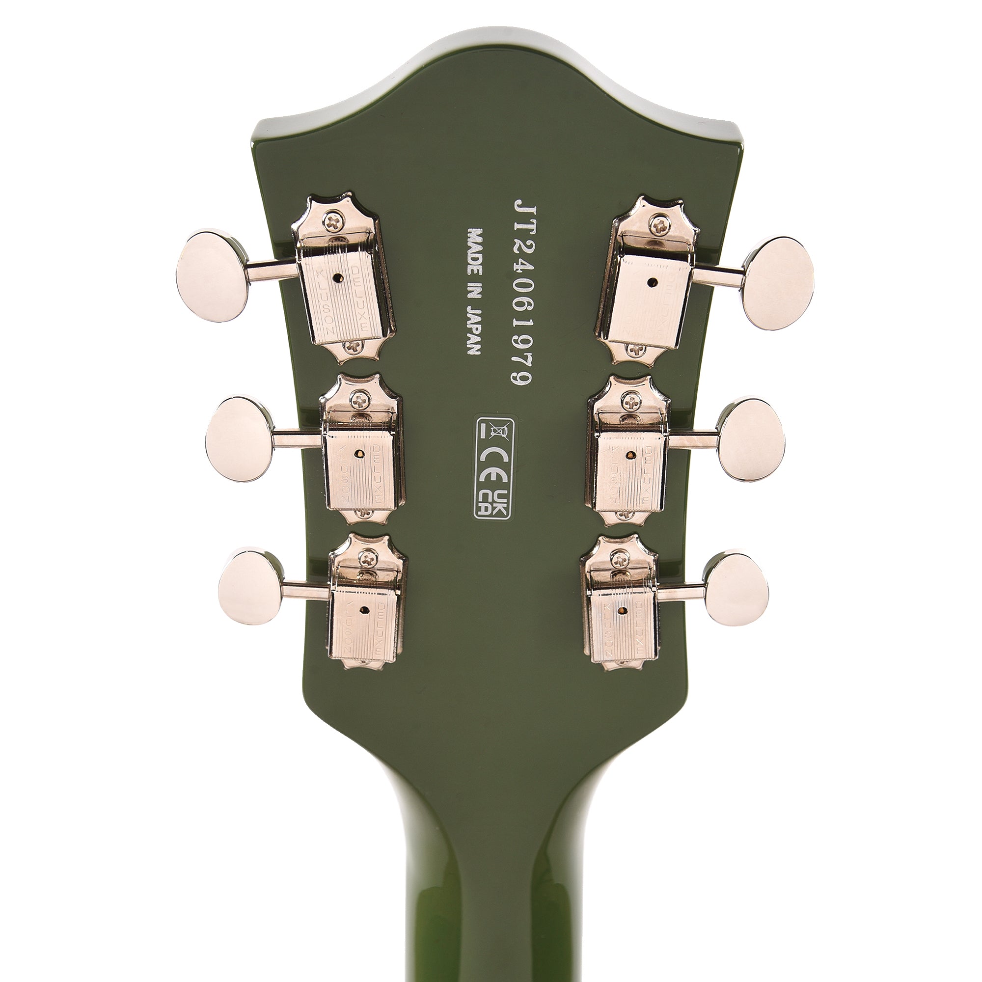 Gretsch G6618-MG Martin Gore Anniversary Center Block with G-Cutout Tailpiece 2-Tone Smoke Green Electric Guitars / Semi-Hollow