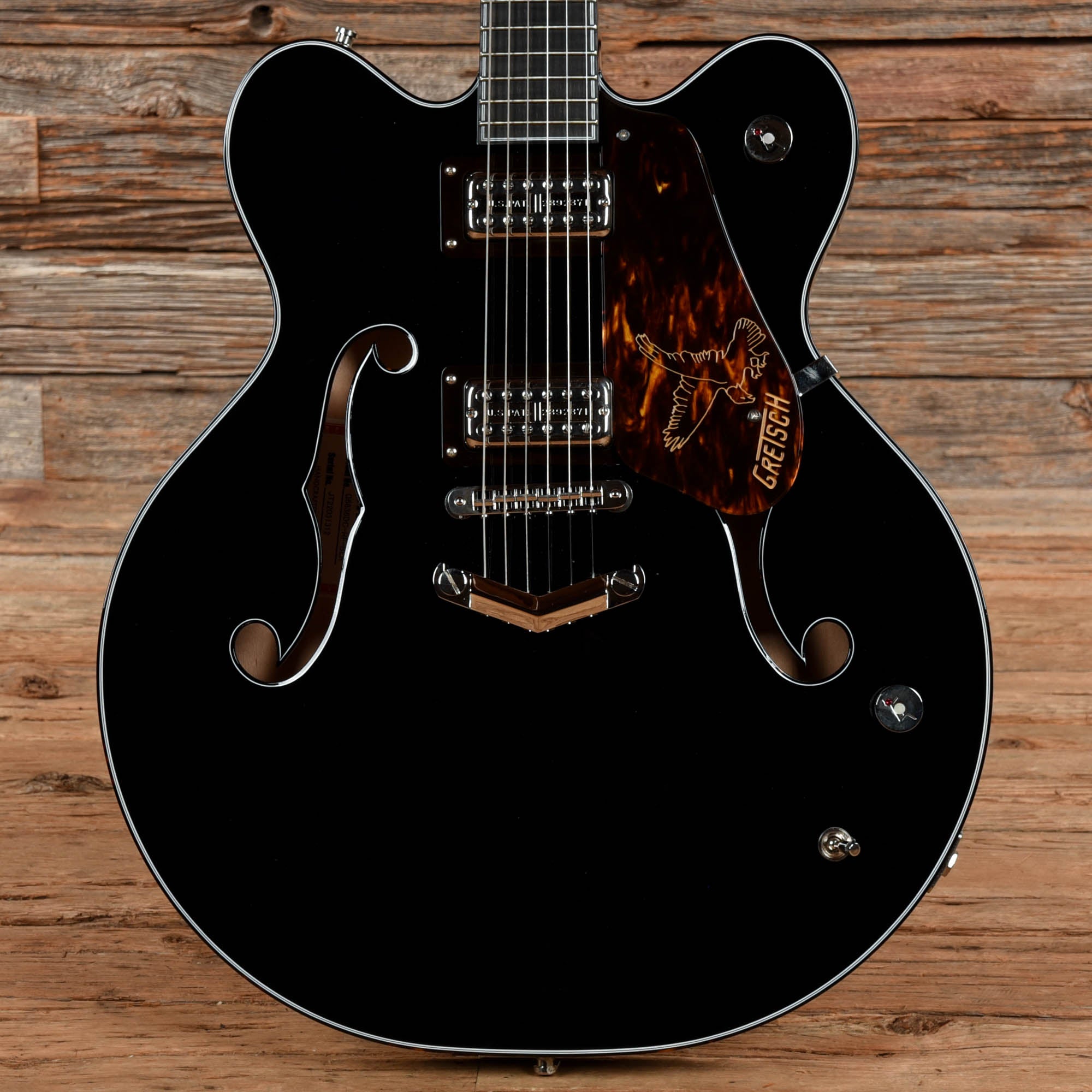 Gretsch G6636-RF Richard Fortus Signature Falcon Center Block Black Electric Guitars / Semi-Hollow