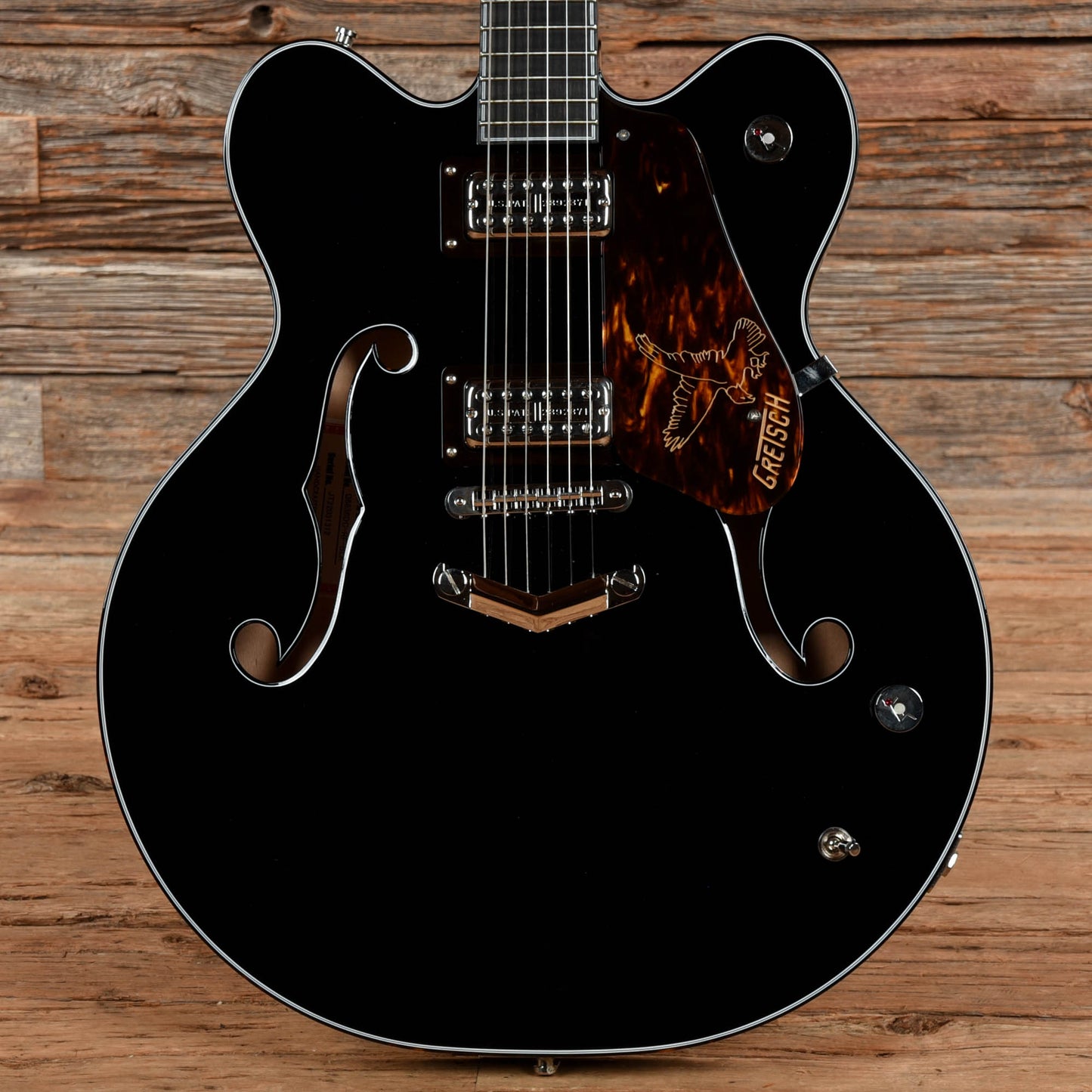 Gretsch G6636-RF Richard Fortus Signature Falcon Center Block Black Electric Guitars / Semi-Hollow