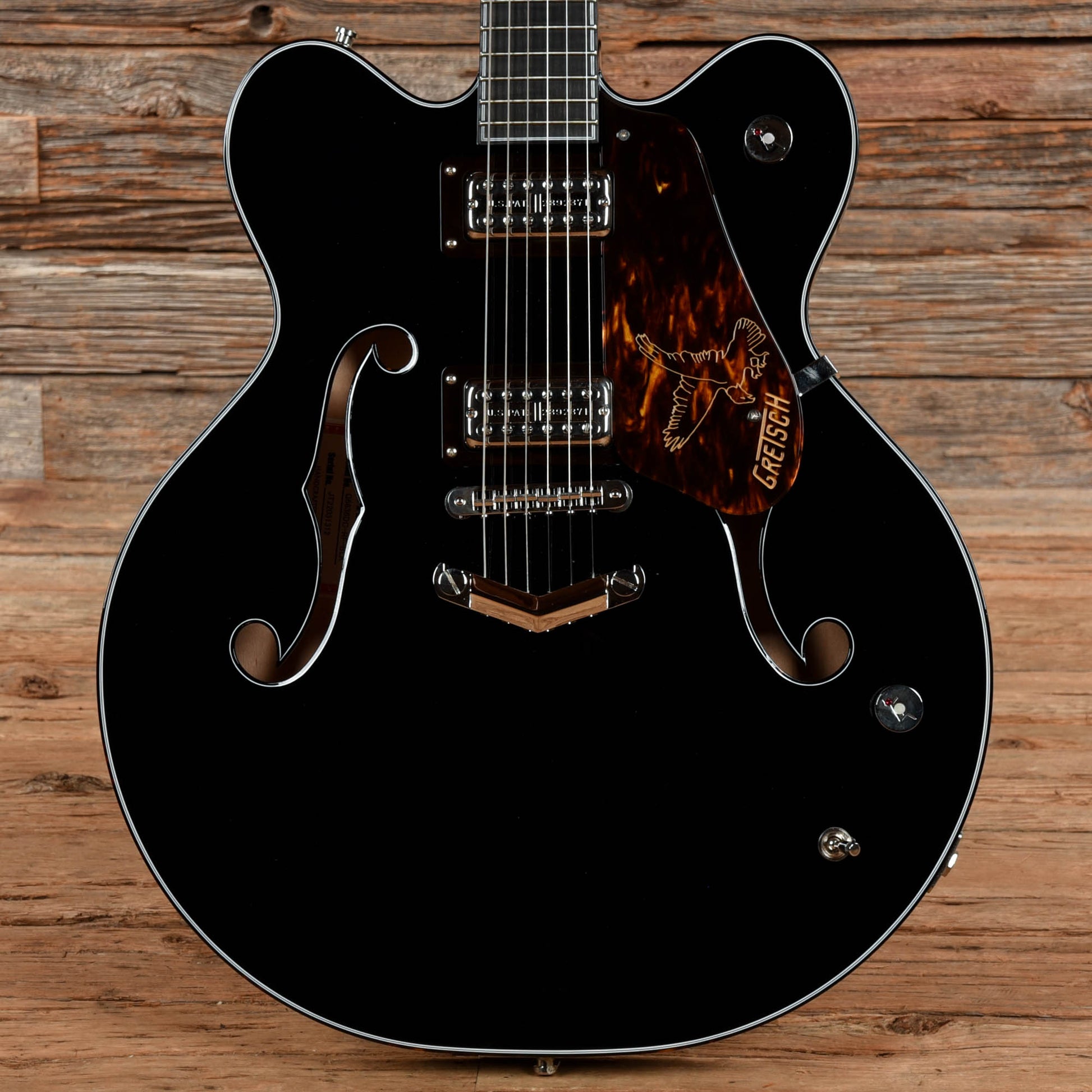 Gretsch G6636-RF Richard Fortus Signature Falcon Center Block Black Electric Guitars / Semi-Hollow