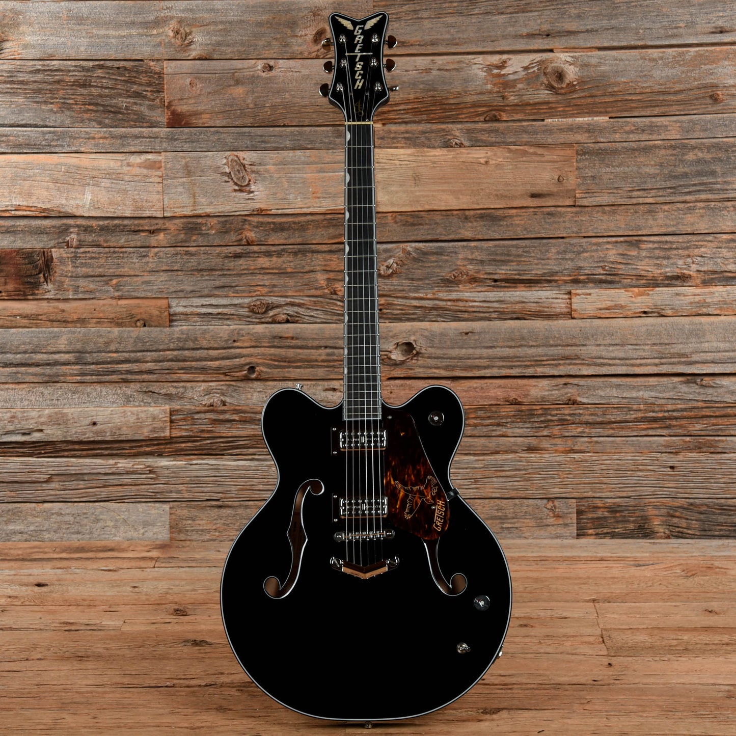 Gretsch G6636-RF Richard Fortus Signature Falcon Center Block Black Electric Guitars / Semi-Hollow