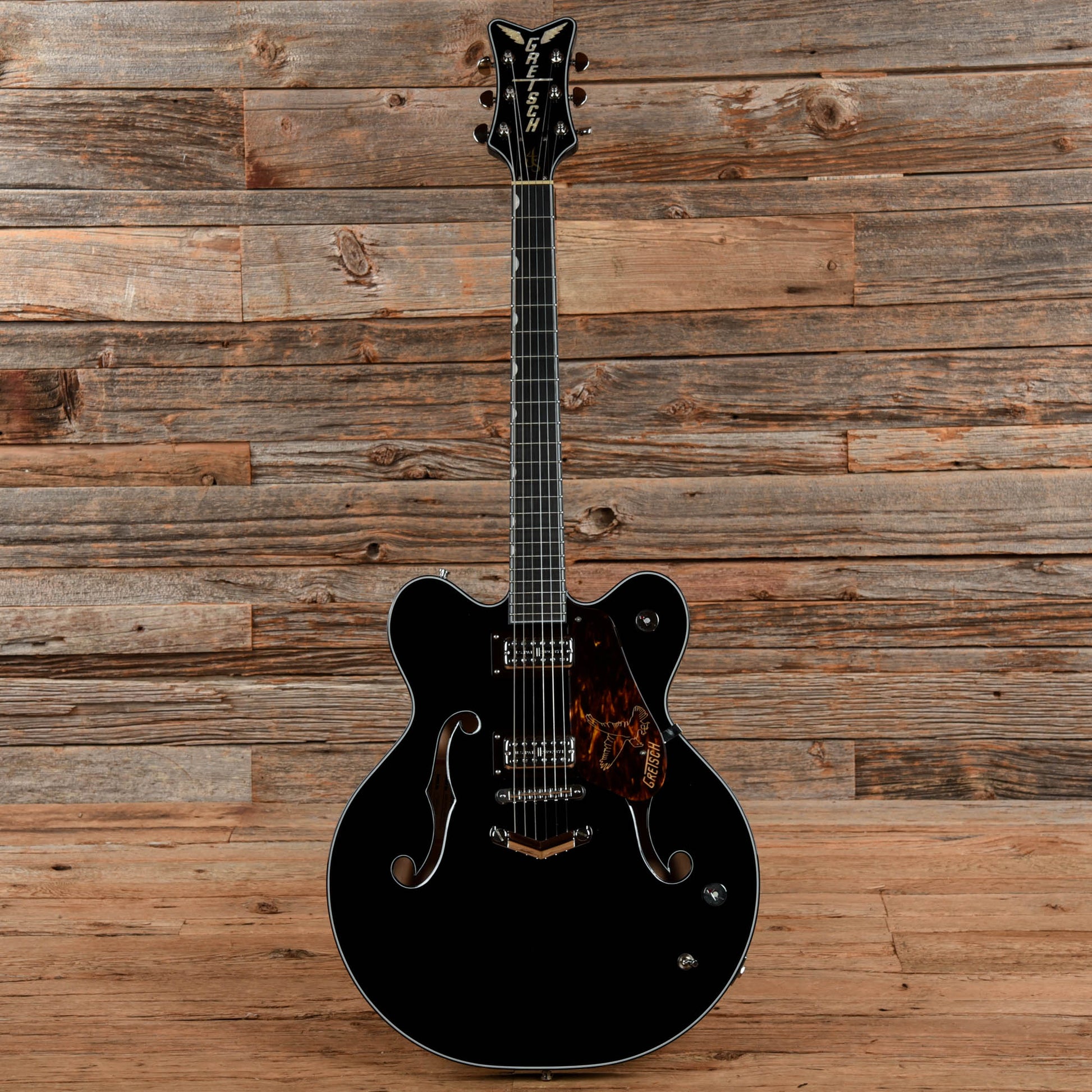 Gretsch G6636-RF Richard Fortus Signature Falcon Center Block Black Electric Guitars / Semi-Hollow