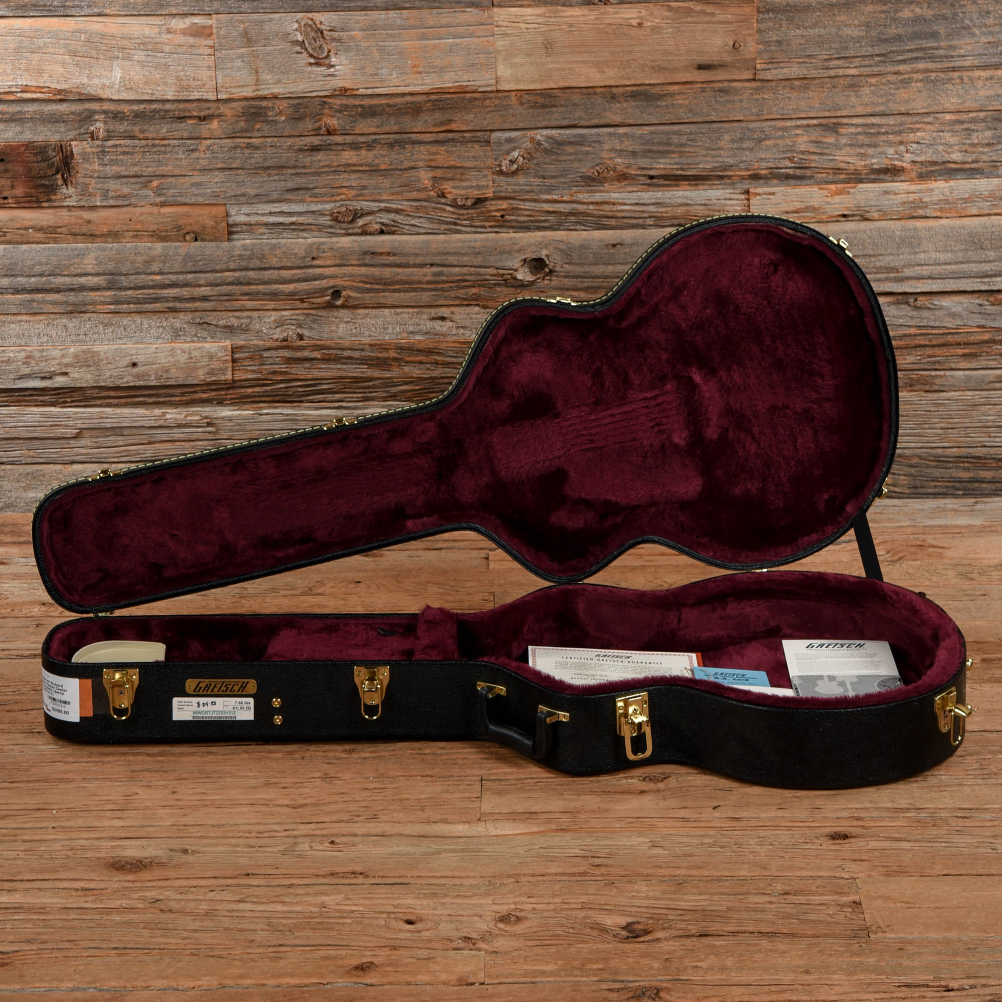 Gretsch G6636-RF Richard Fortus Signature Falcon Center Block Black Electric Guitars / Semi-Hollow